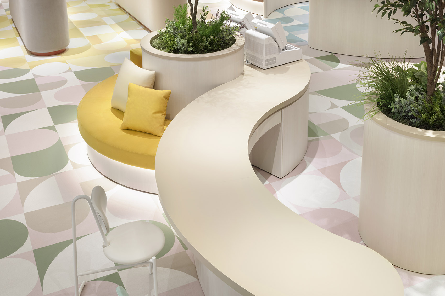 日本·docomo新零售体验店设计 / nendo