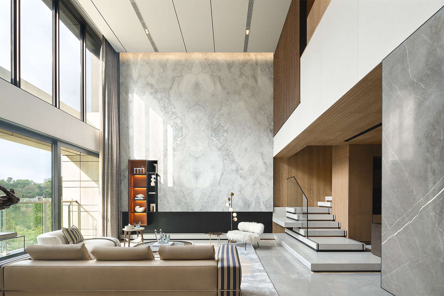 广东珠海·“仁恒滨海半岛”别墅样板间设计 / 壹舍