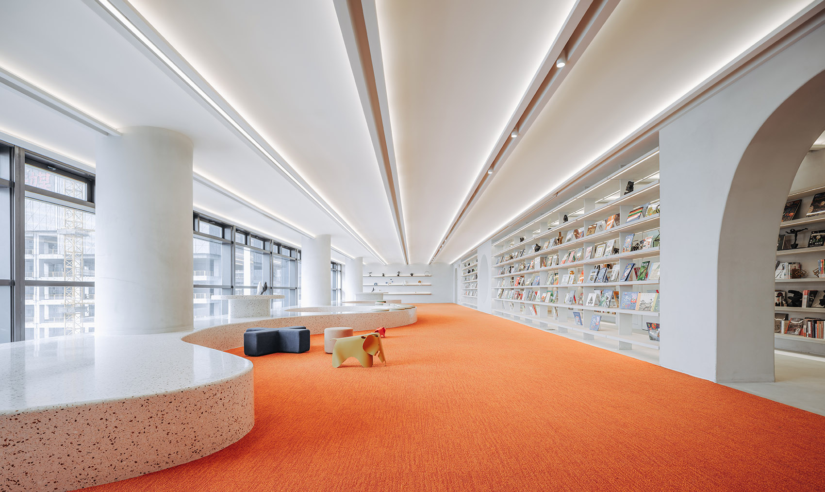 广州·“朝彻书屋”图书馆设计 / Wutopia Lab