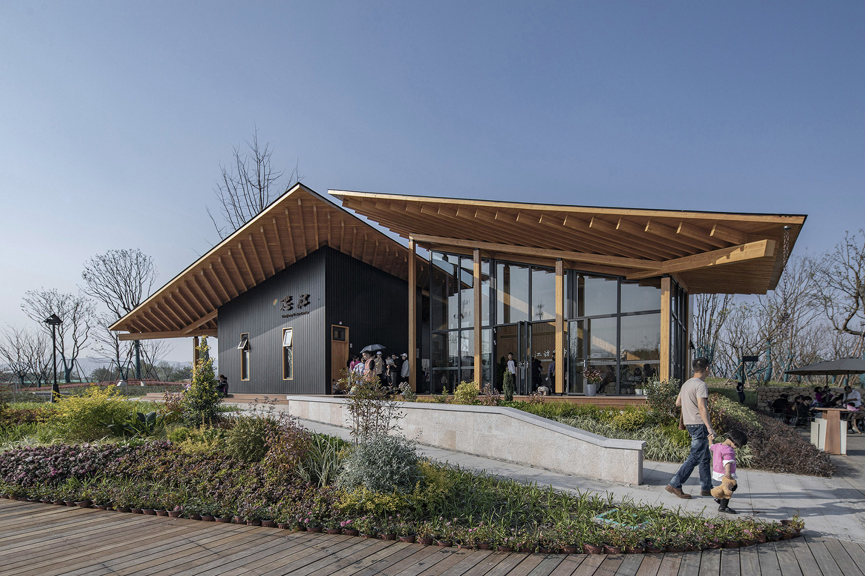杭州·“阳陂湖湿地”接待中心设计 / 尌林建筑