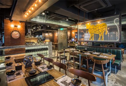 616麦子牛肉火锅酒吧餐厅&middot;香港 | ED Design Limited