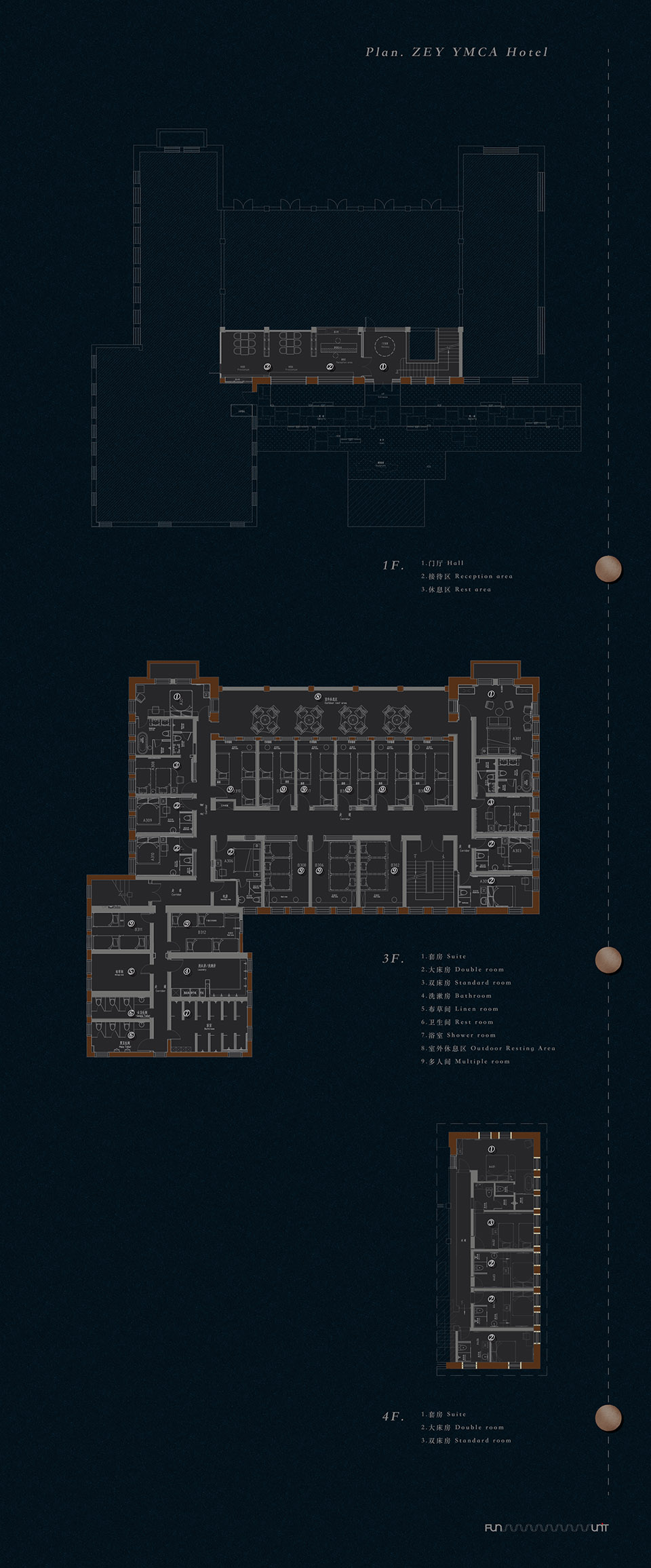 杭州·“走耳又YMCA”复古风精品酒店设计 / 泛域