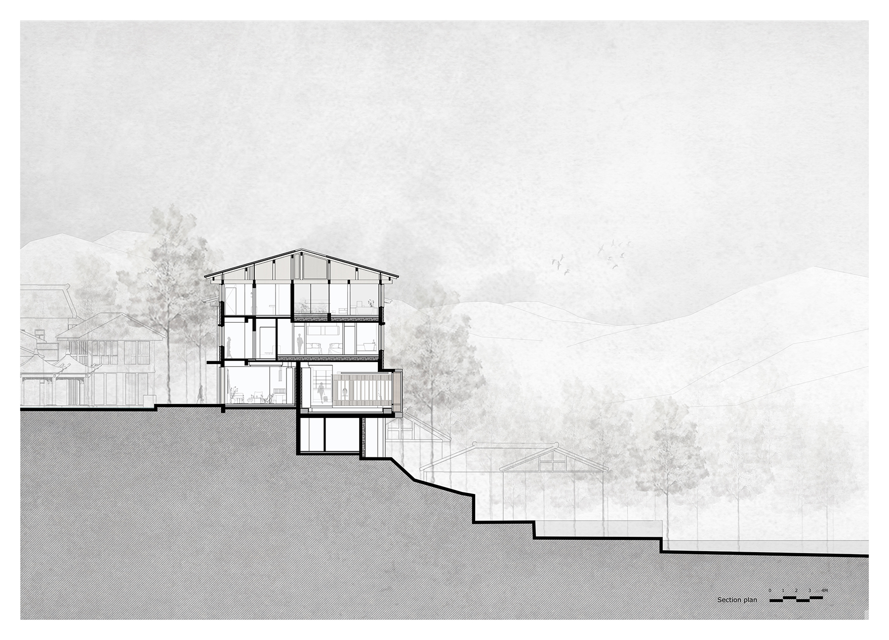 张家界·马儿山燕儿窝民宿 / 尌林建筑