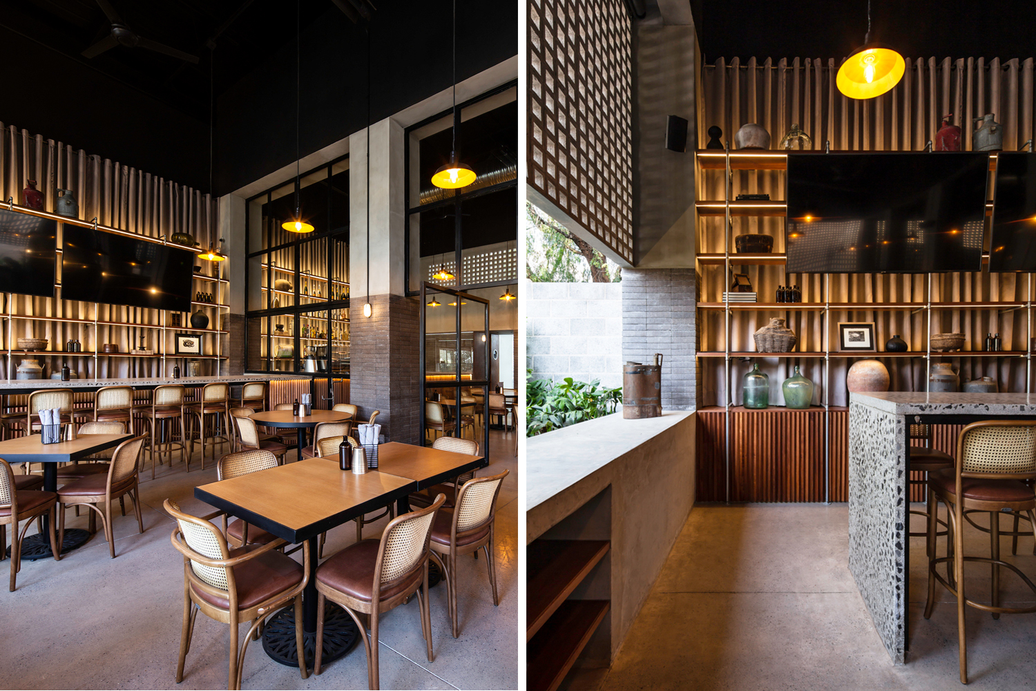 墨西哥·“班纳尔”工业风餐厅设计