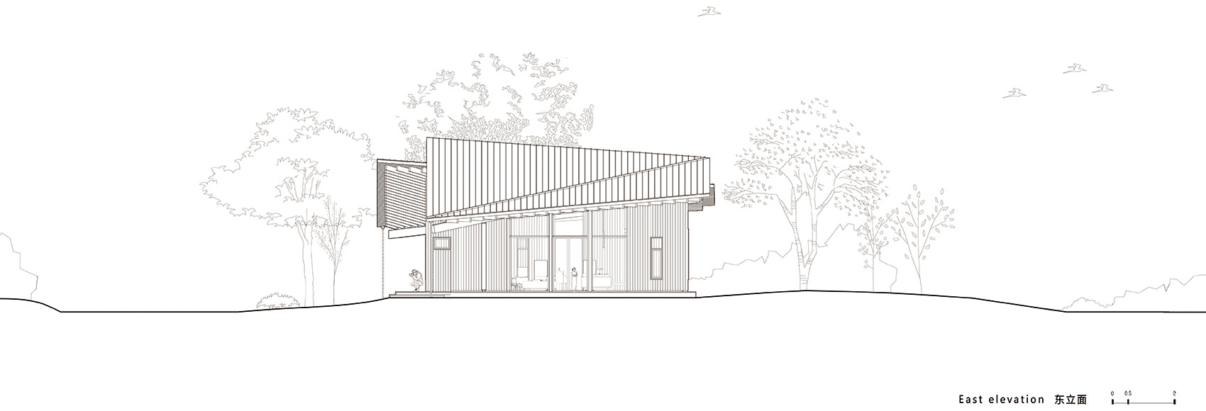 杭州·“阳陂湖湿地”接待中心设计 / 尌林建筑