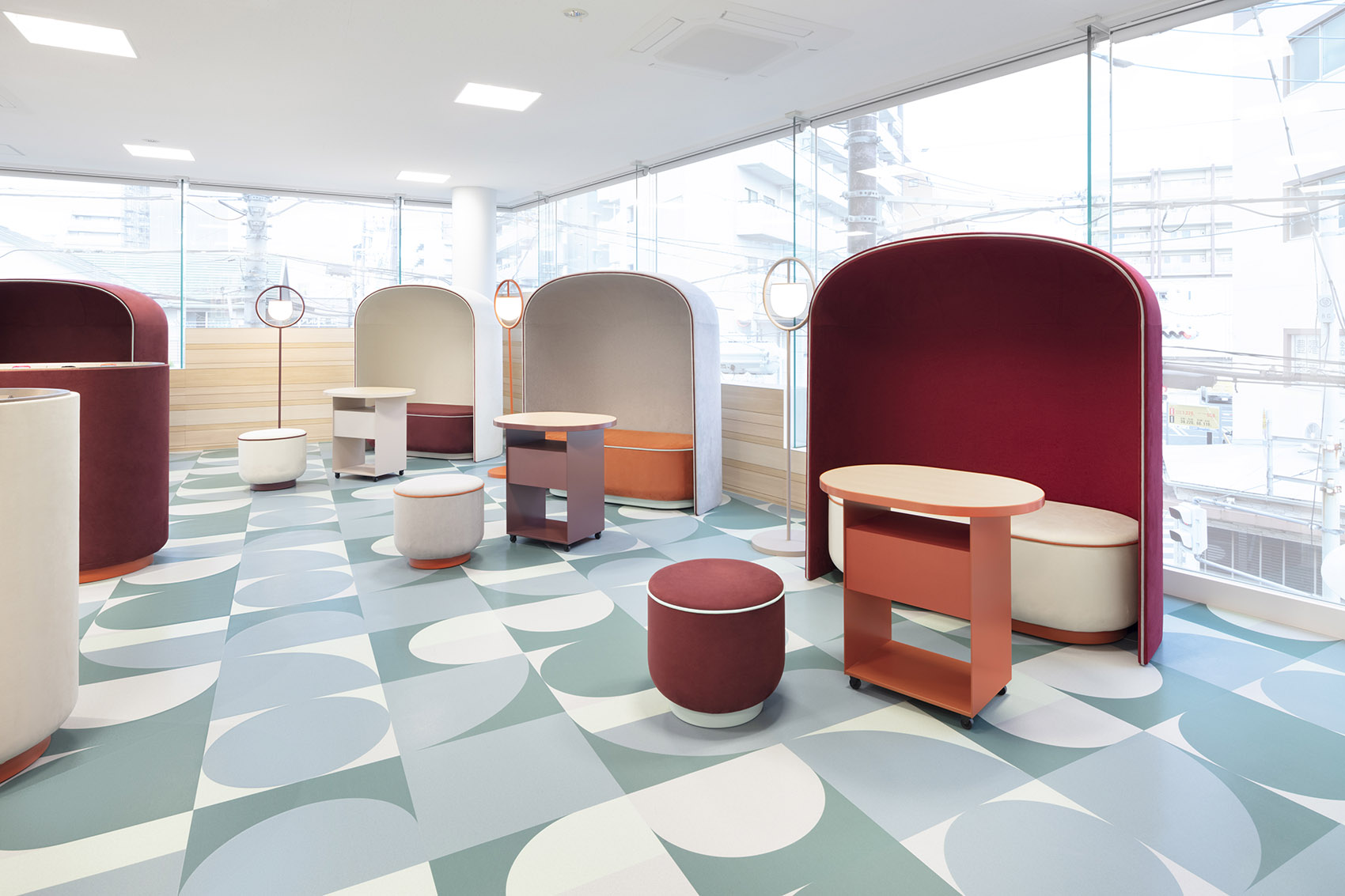 日本·docomo新零售体验店设计 / nendo