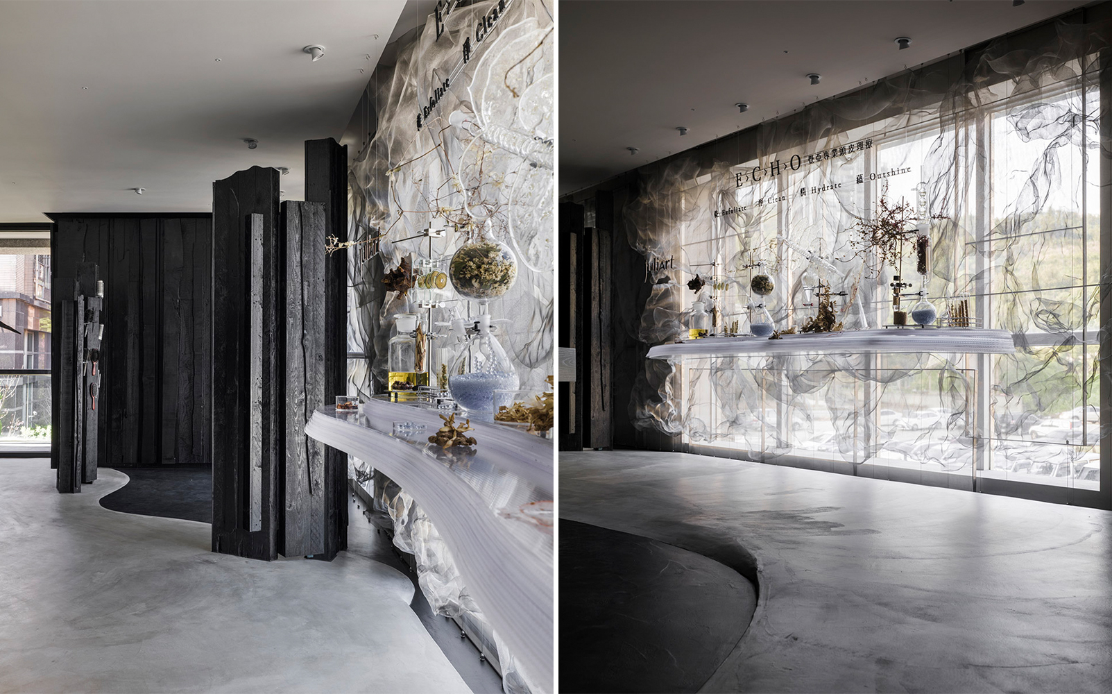 台湾·“碳境”—juliArt头皮理疗中心设计 / 水相