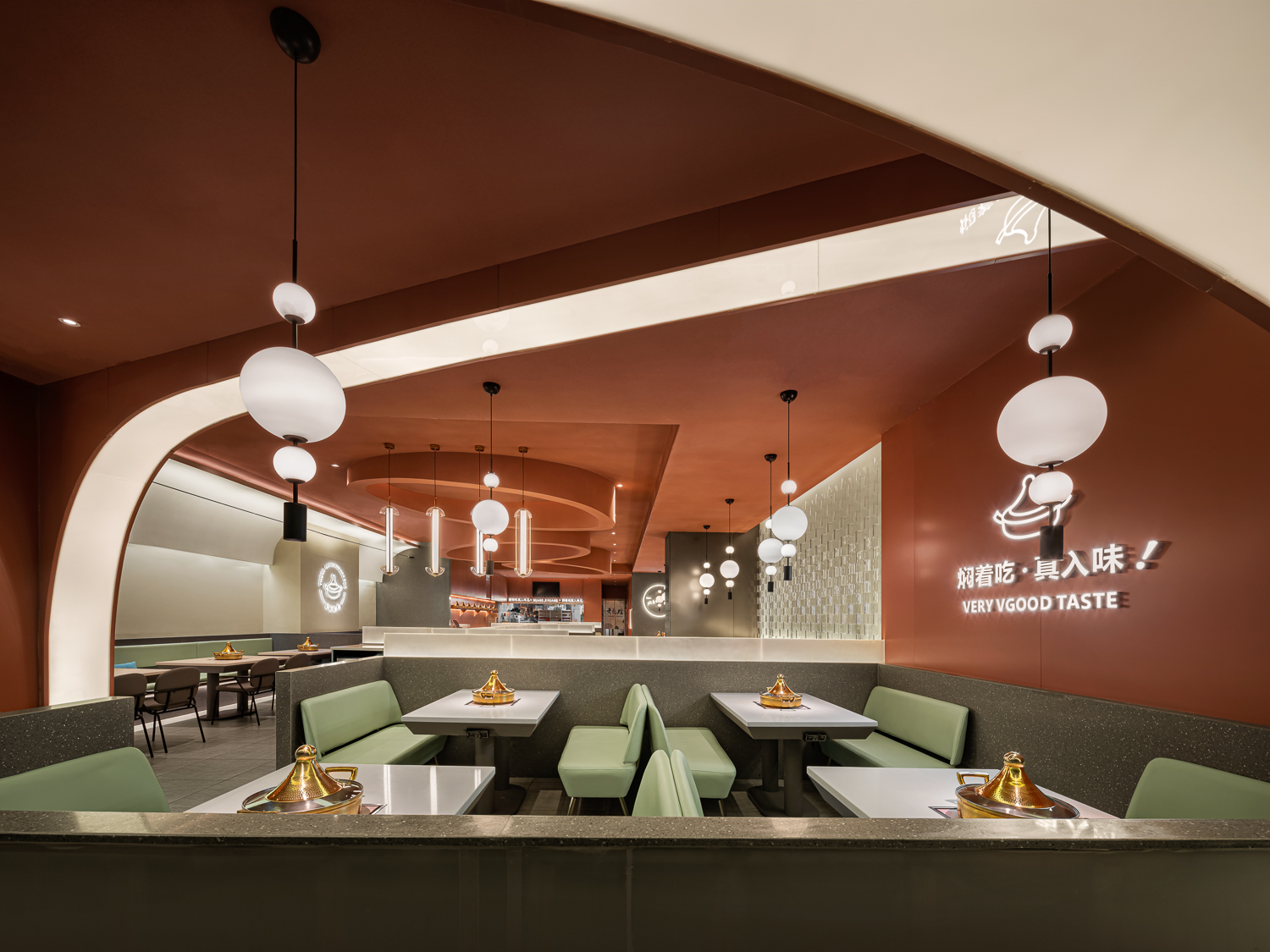 广东餐厅设计·黄记煌从清朝来，在2019年达到颜值巅峰|设计-元素谷(OSOGOO)