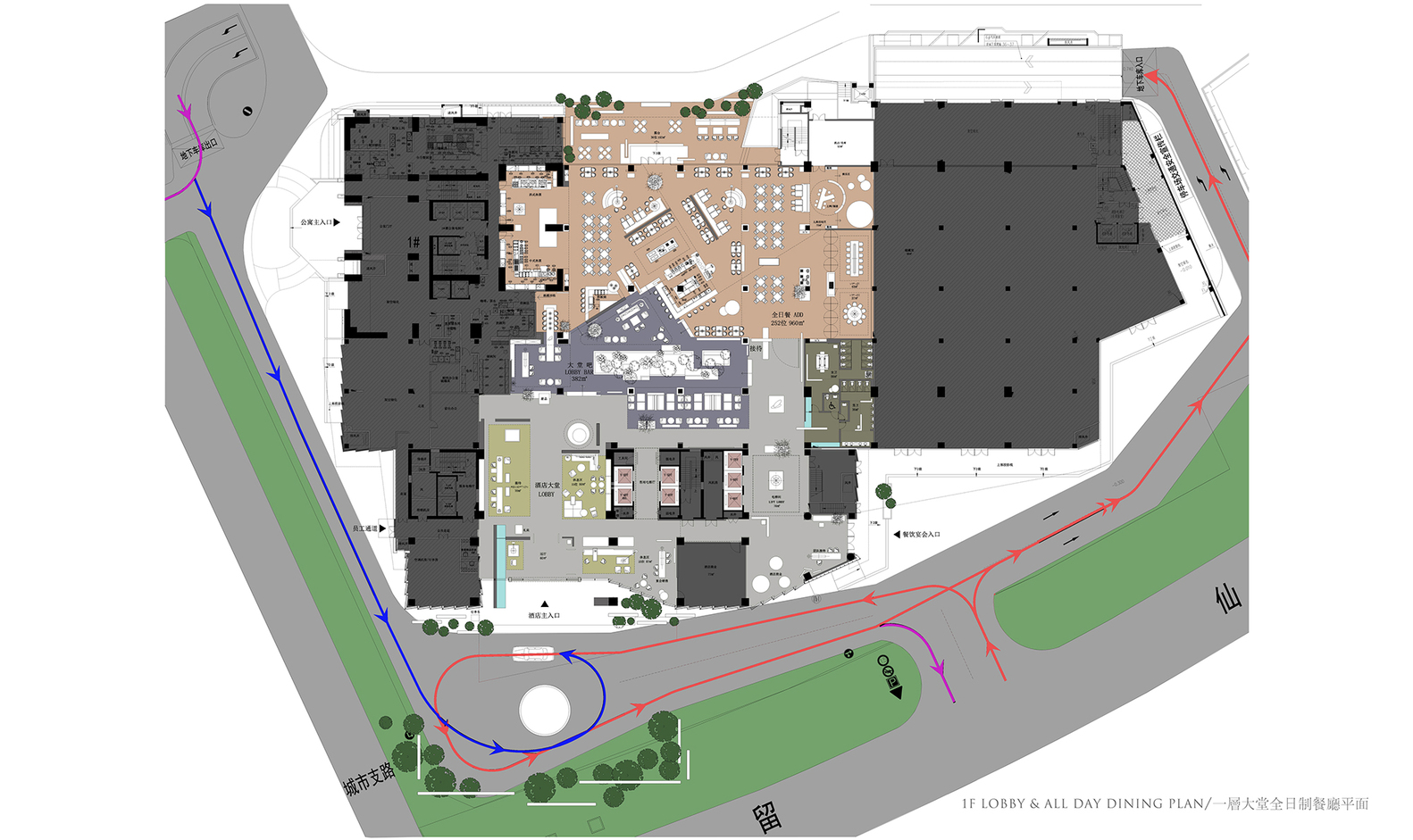 深圳·博林天瑞喜来登酒店 / CCD