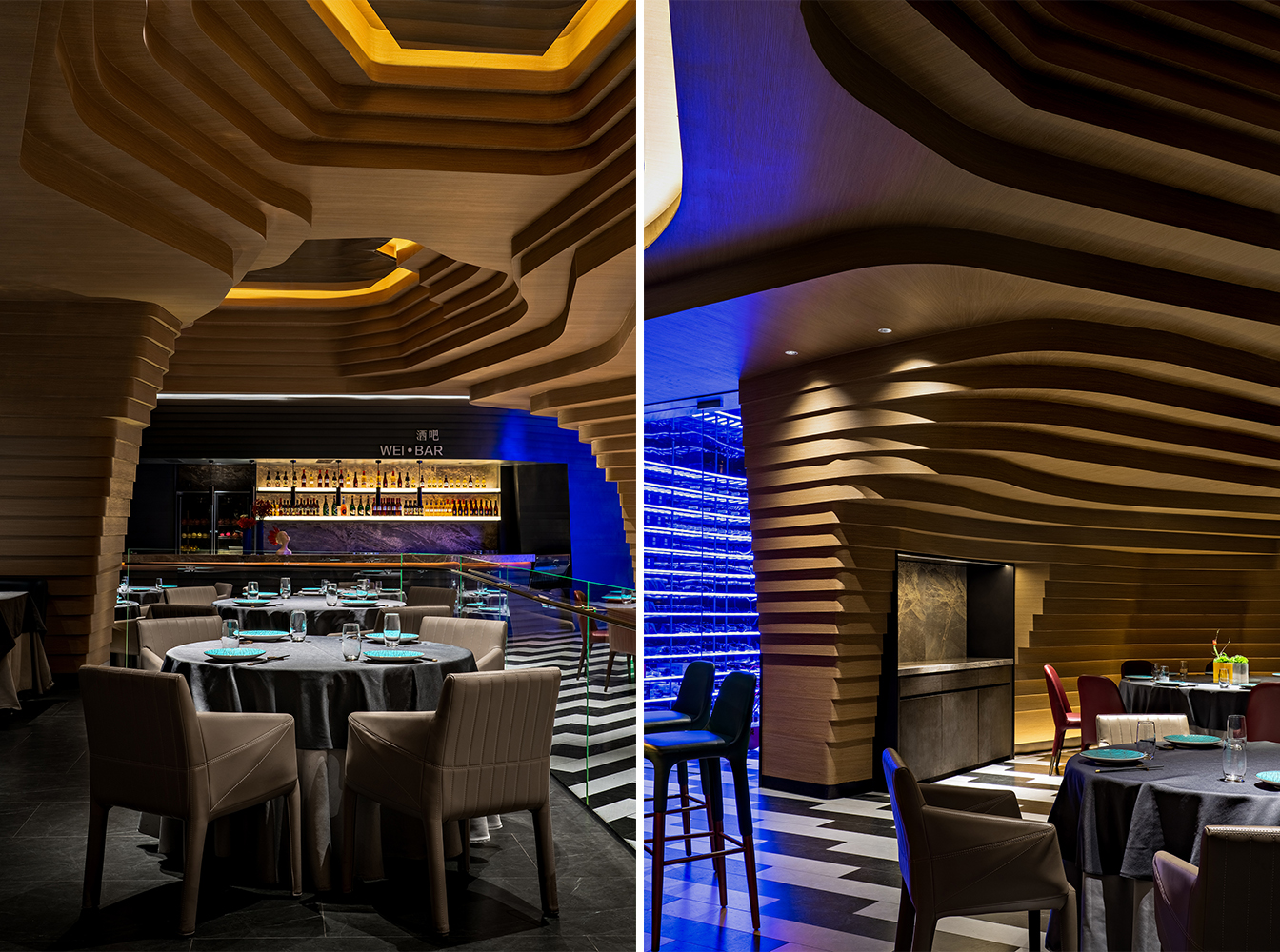 成都·“萬蔚”精品餐厅设计(COSMO店) / IN.X屋里门外