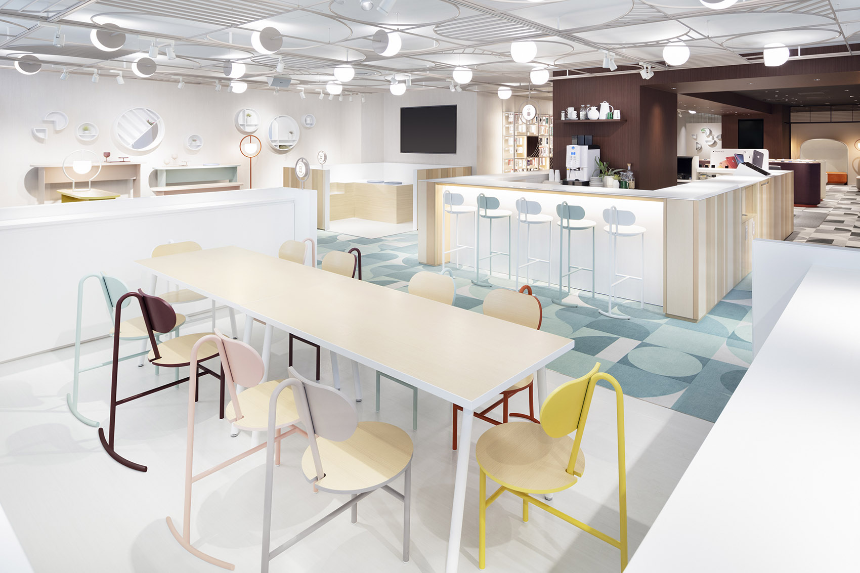 日本·docomo新零售体验店设计 / nendo