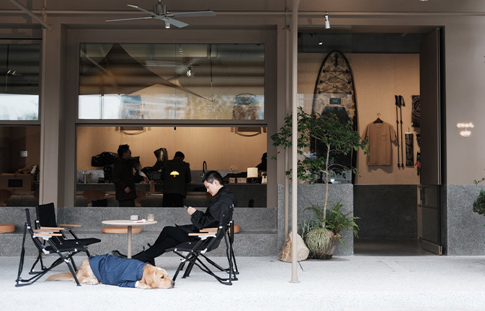 亲橙Park里的 CEOL x OFF&middot;杭州 |杭州观堂室内设计有限公司