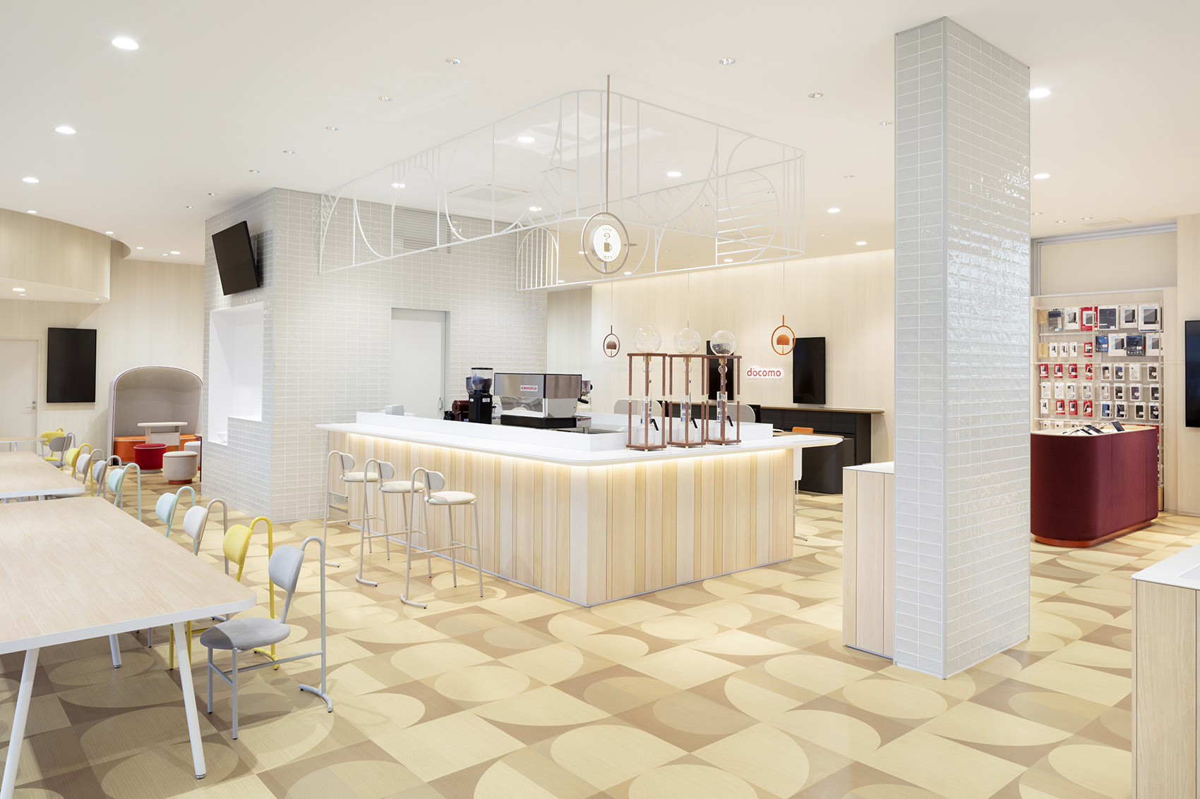 日本·docomo新零售体验店设计 / nendo