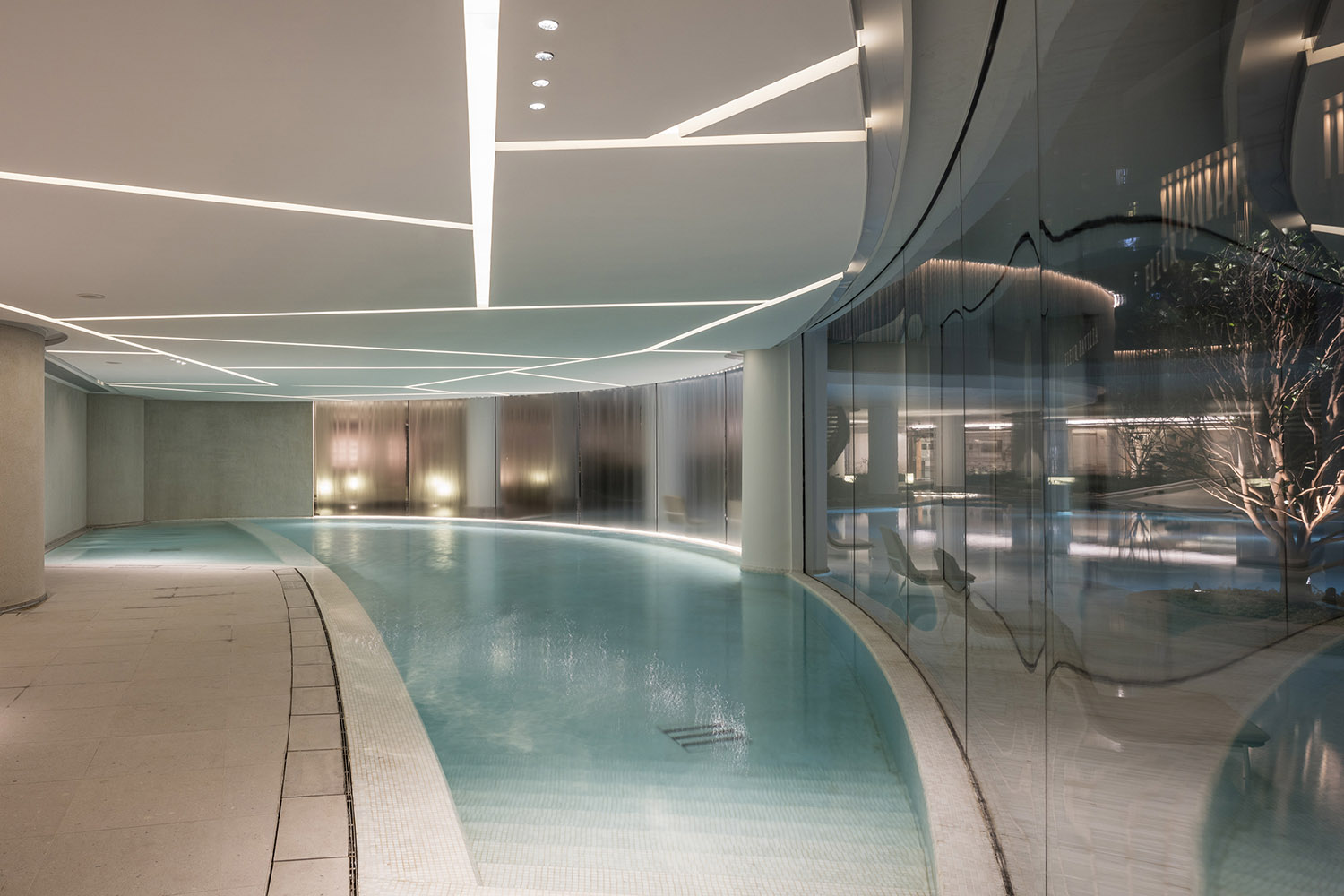 香港·Fleur Pavilia高档公寓会所及门厅设计