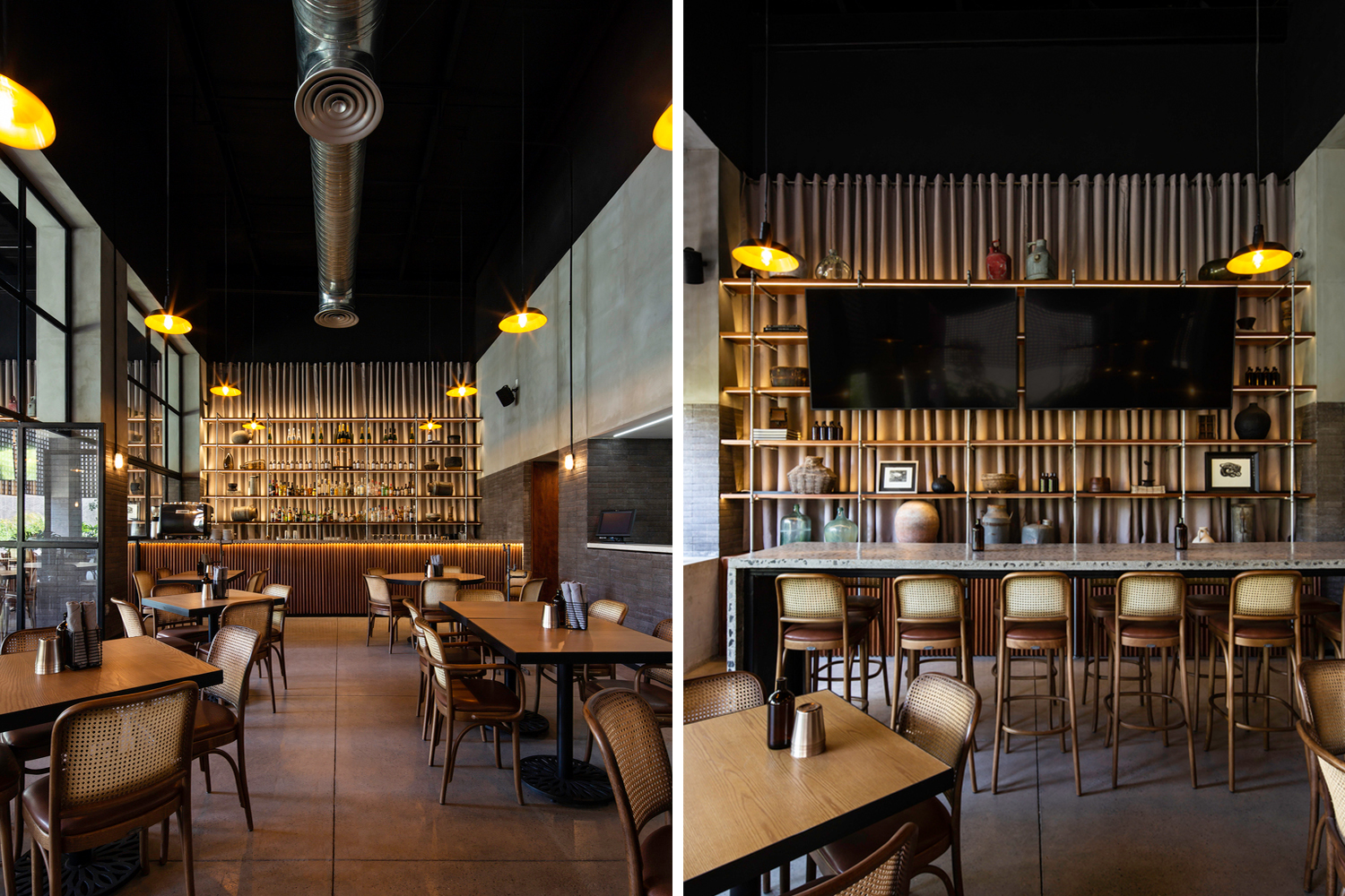 墨西哥·“班纳尔”工业风餐厅设计