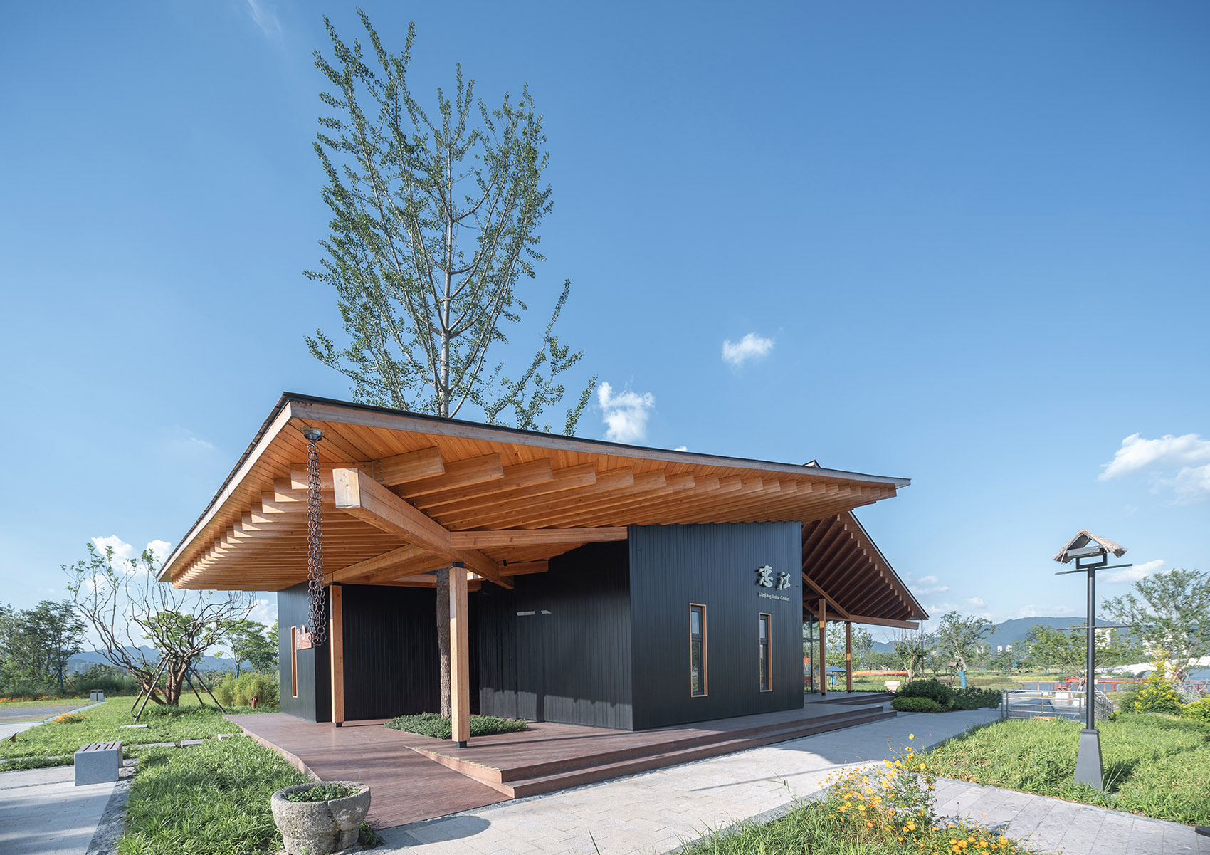 杭州·“阳陂湖湿地”接待中心设计 / 尌林建筑