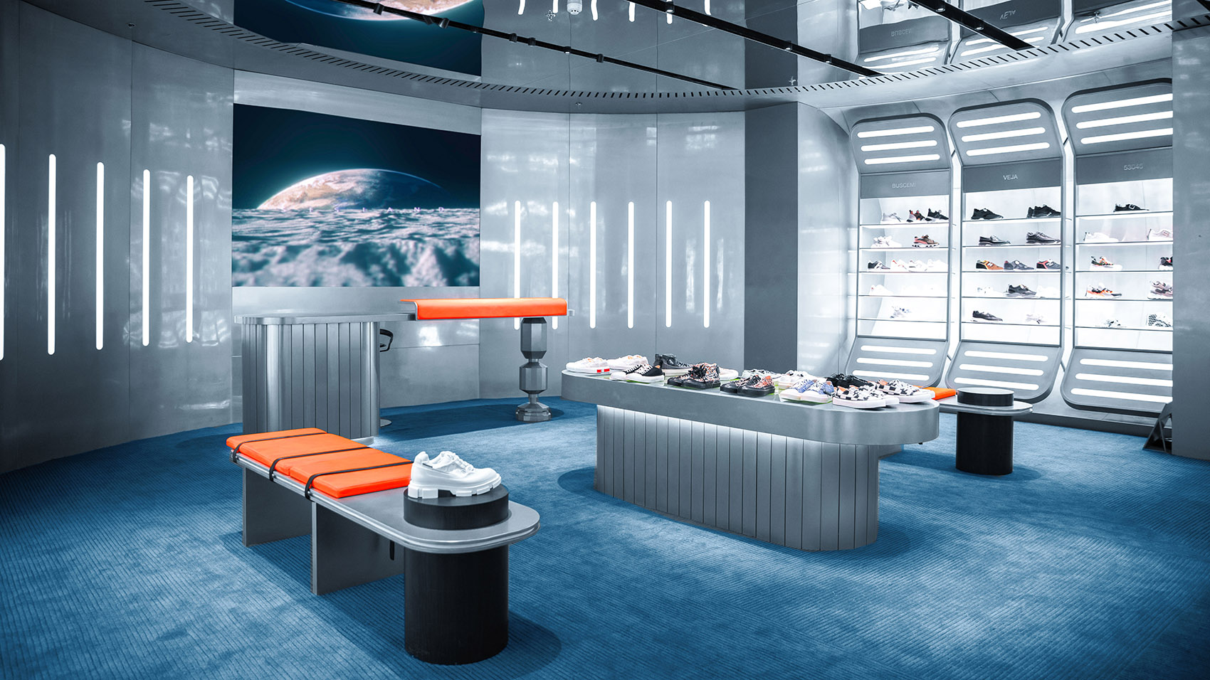 成都·MOON THE SPACE买手店设计 / 一己