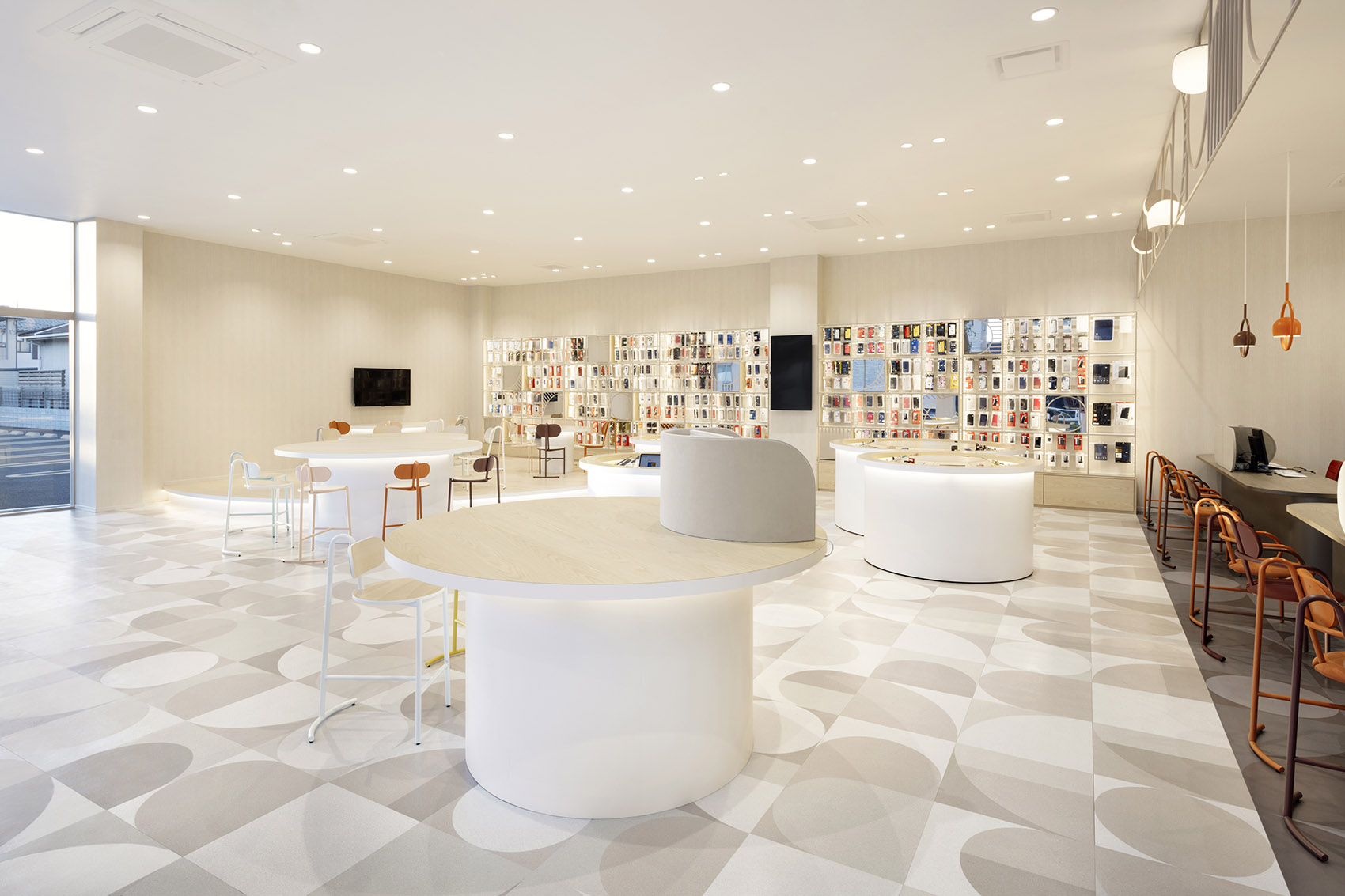 日本·docomo新零售体验店设计 / nendo