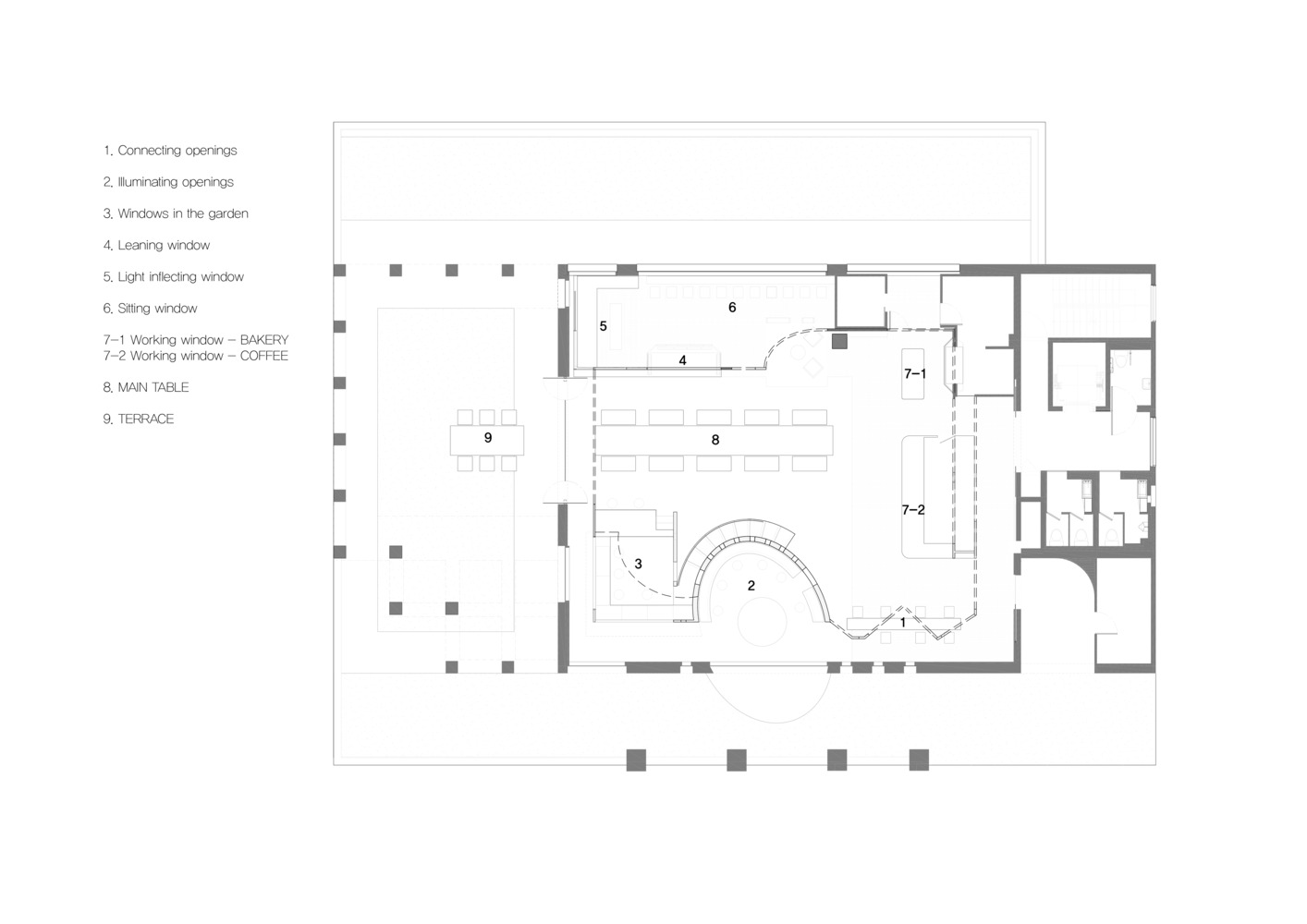 韩国·MOSP咖啡厅设计 / ATMOROUND
