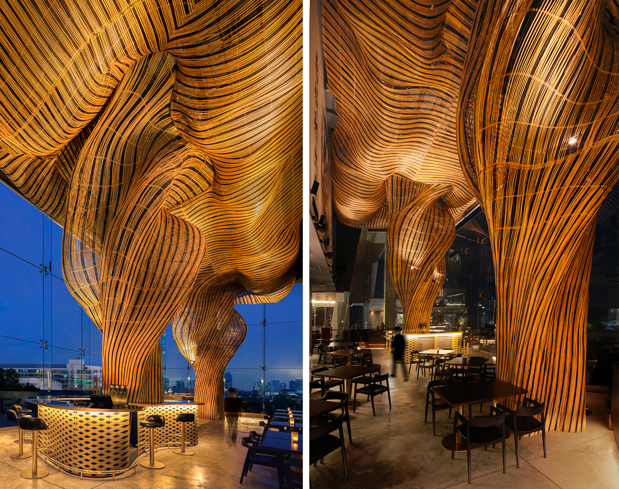 曼谷·SPICE &amp; BARLEY餐厅设计