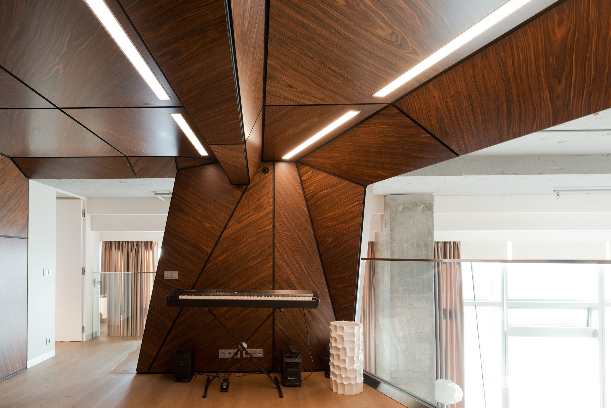 莫斯科200㎡全景城市LOFT公寓设计