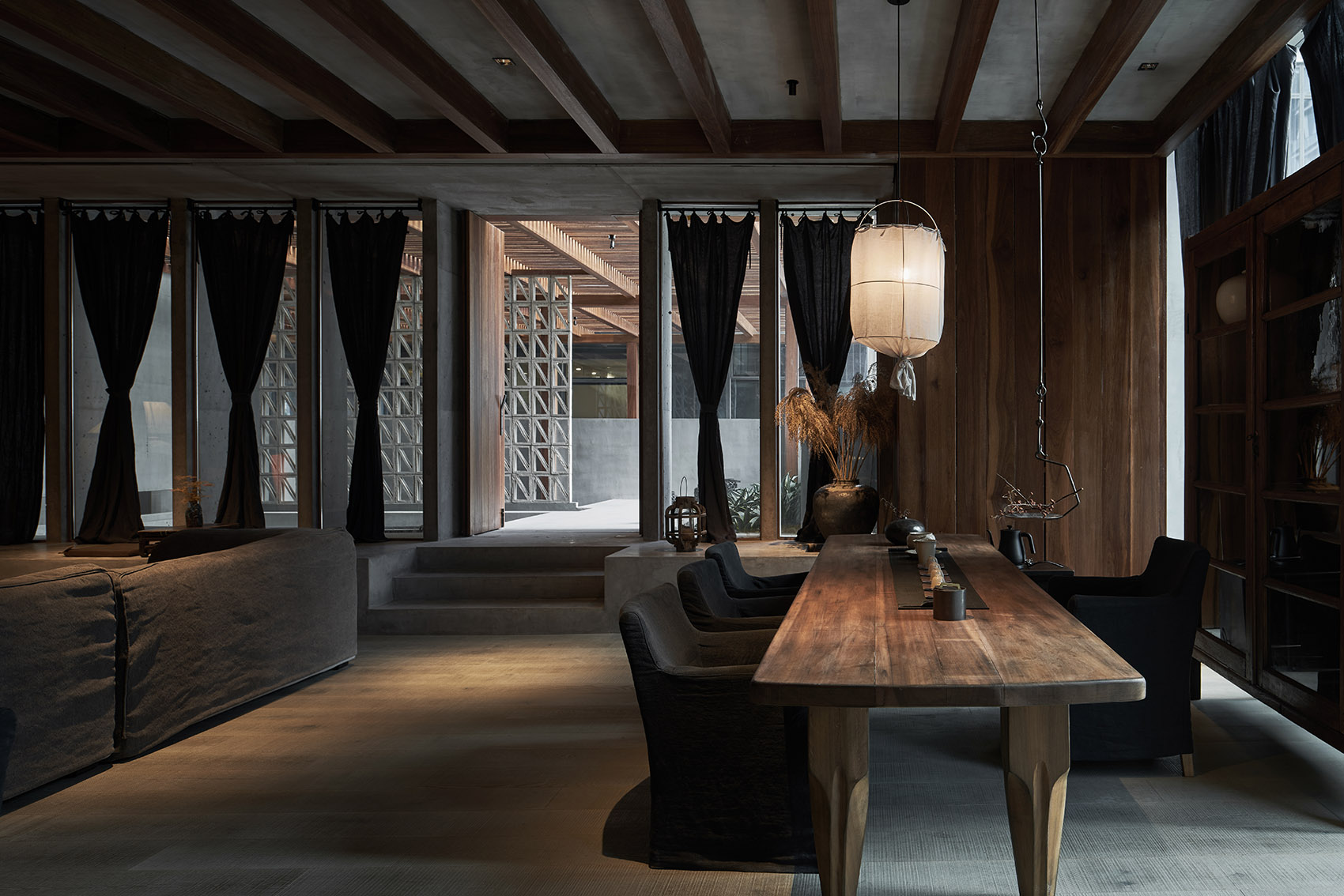 杭州·“乔村”品牌餐厅设计(未来科技城店) / 澜廷