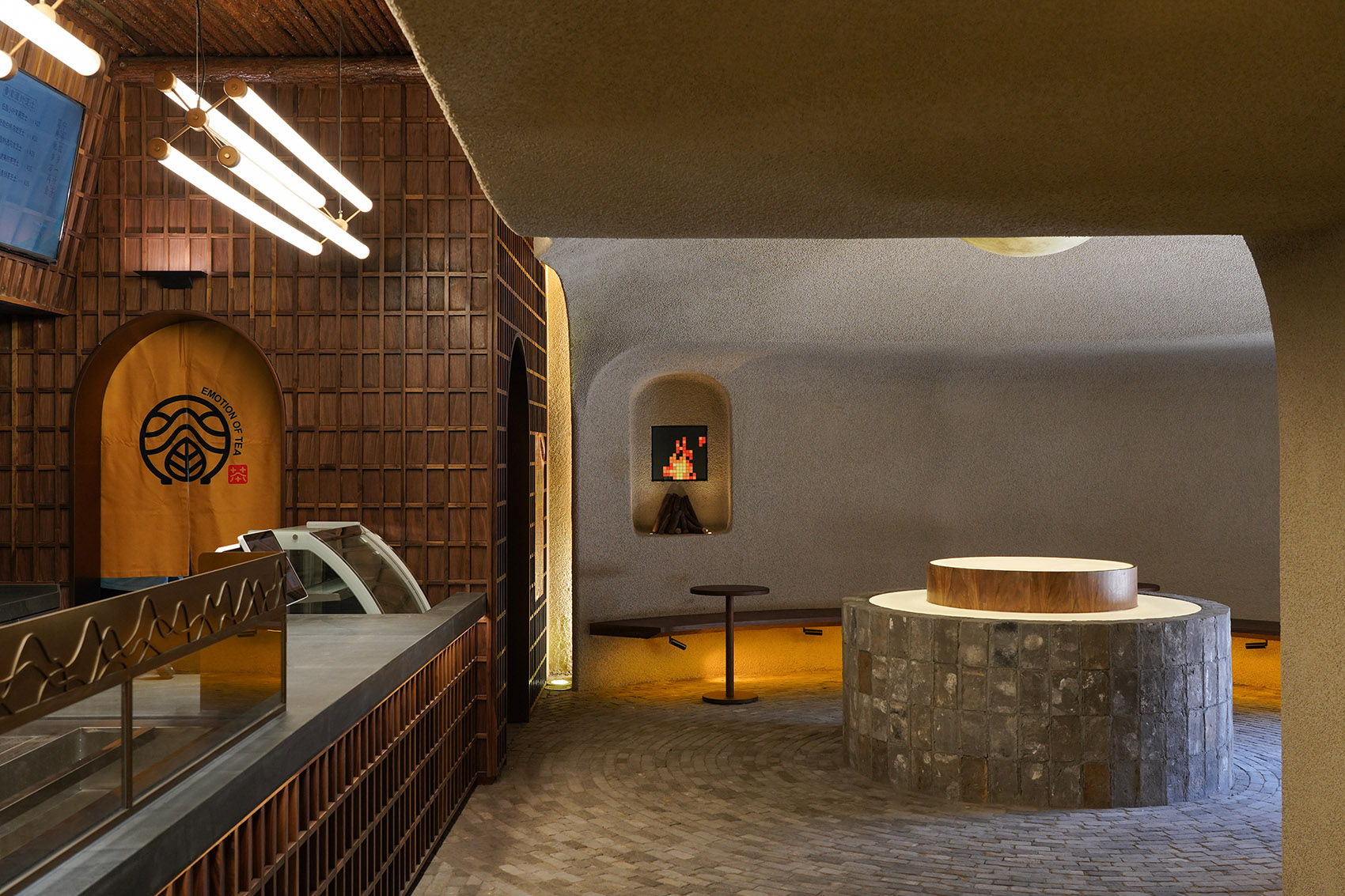 郑州·“眷茶”品牌茶饮店设计 / 徽宗