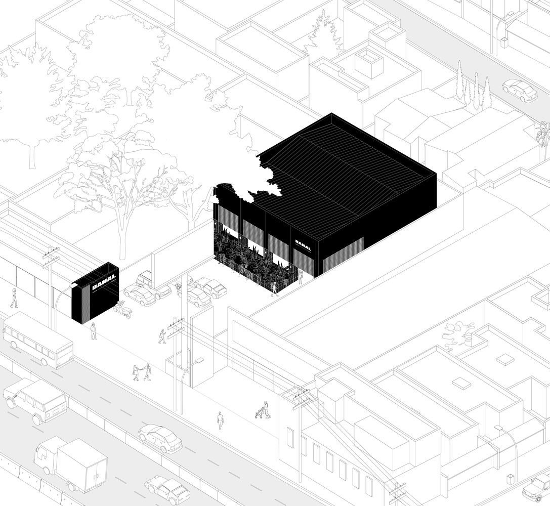 墨西哥·“班纳尔”工业风餐厅设计