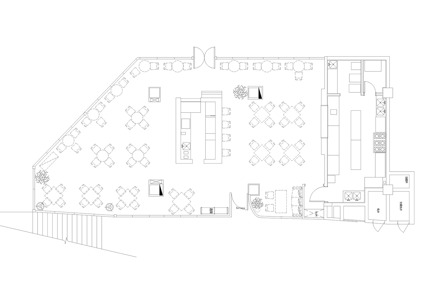 重庆·“BELOUGA白鲸”餐酒吧设计 / KONDAS DESIGN