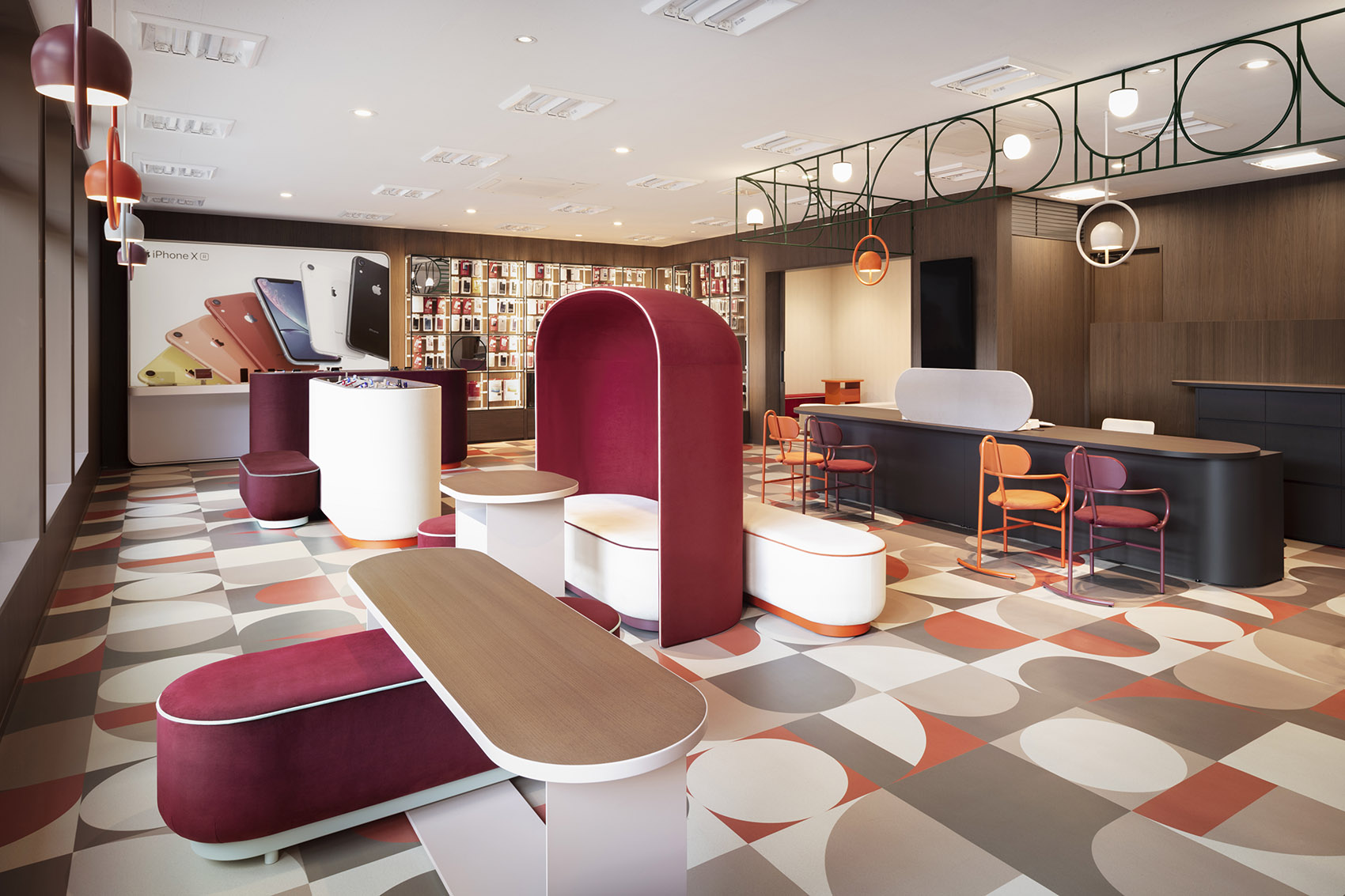 日本·docomo新零售体验店设计 / nendo