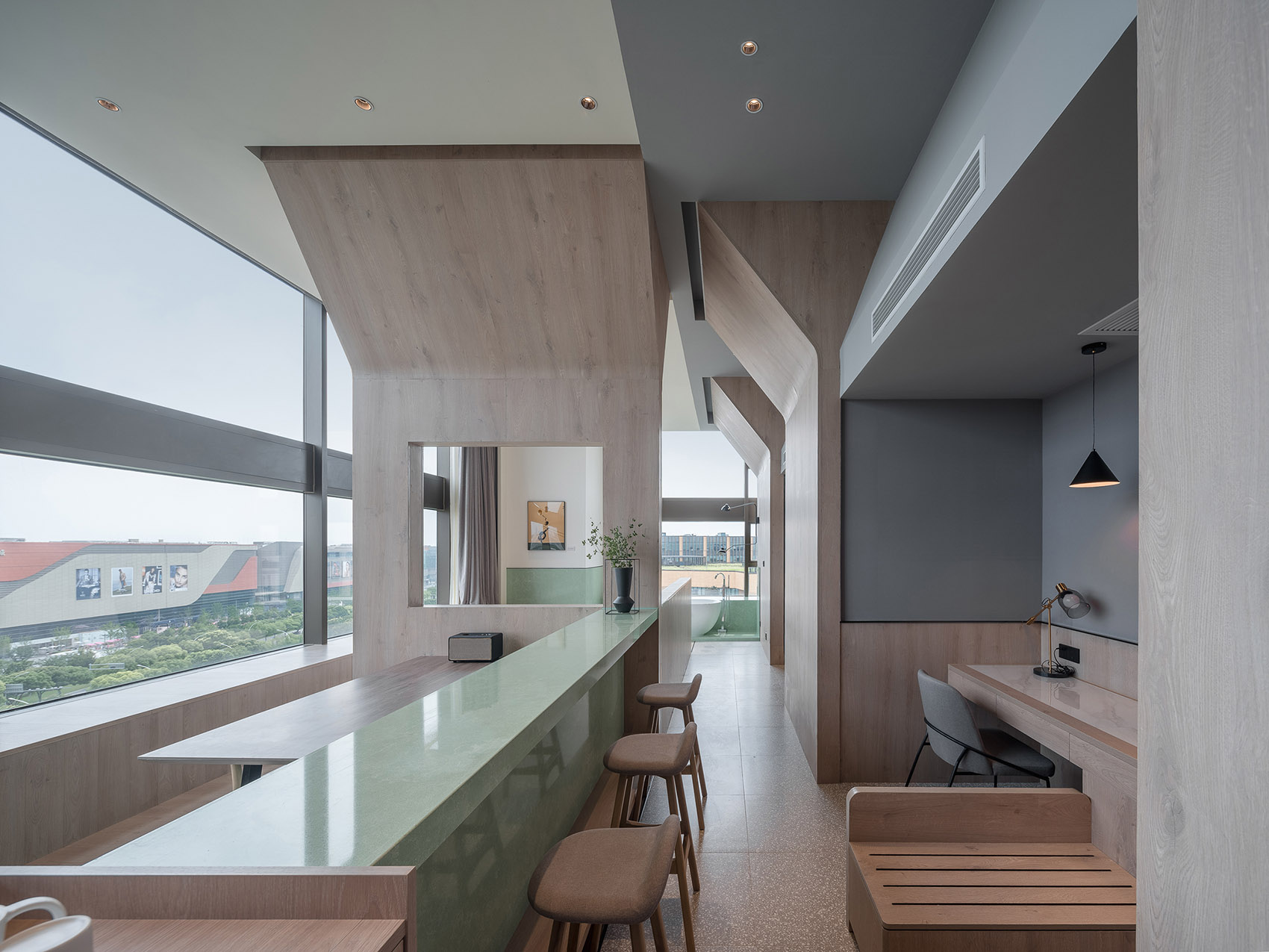 上海·“亚朵S”主题酒店设计 / BEHIVE致野建筑