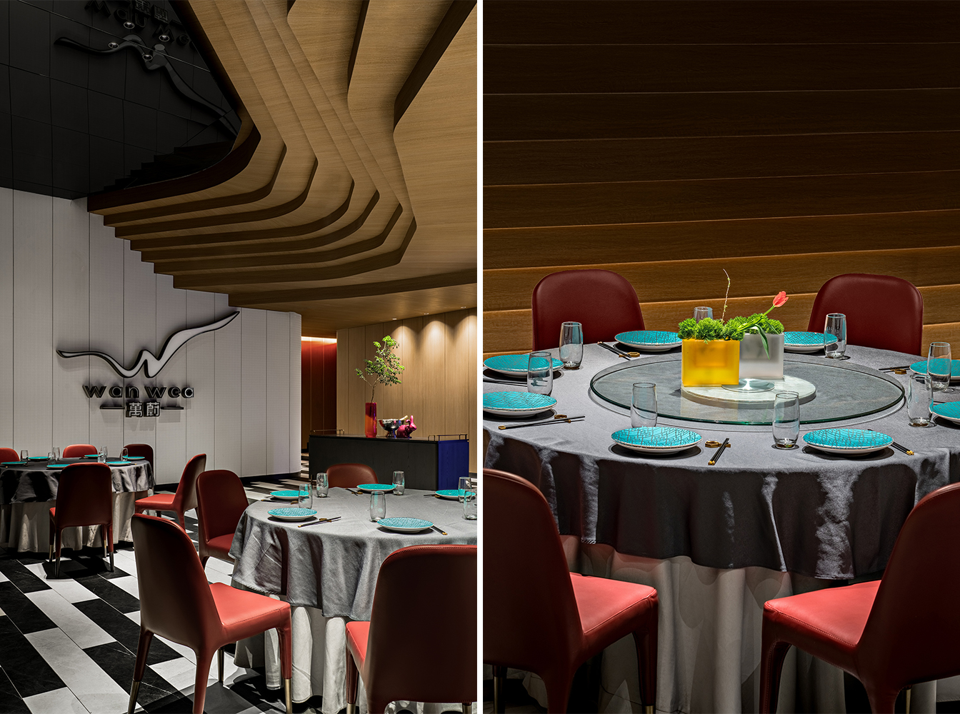 成都·“萬蔚”精品餐厅设计(COSMO店) / IN.X屋里门外