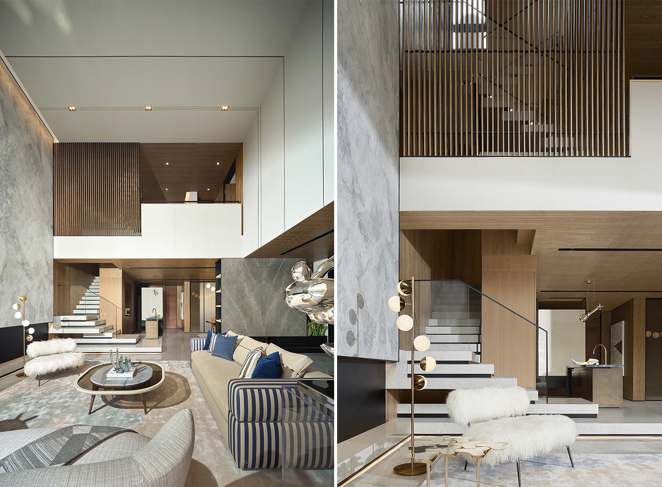 广东珠海·“仁恒滨海半岛”别墅样板间设计 / 壹舍