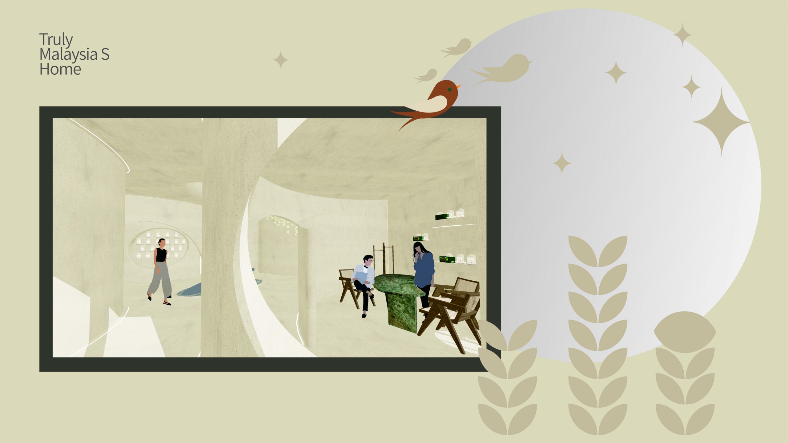 济南·“马来好婆家”零售空间设计 / 寸匠熊猫