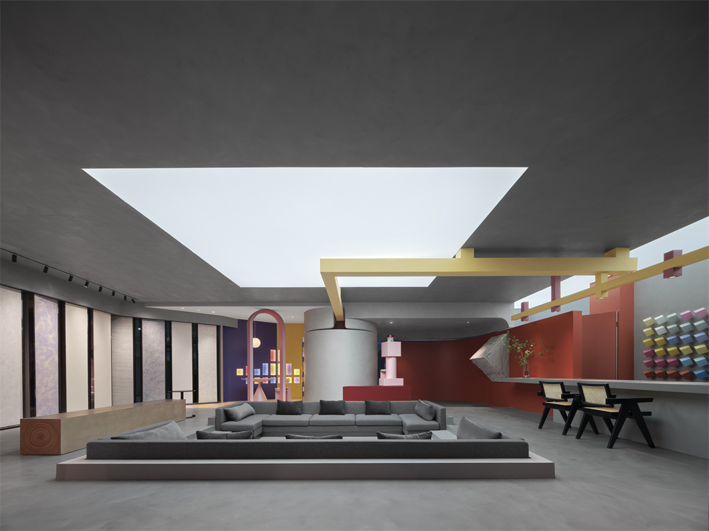 &rdquo;魔方-MF&ldquo;涂料旗舰展厅设计&middot;广东东莞 | 名津