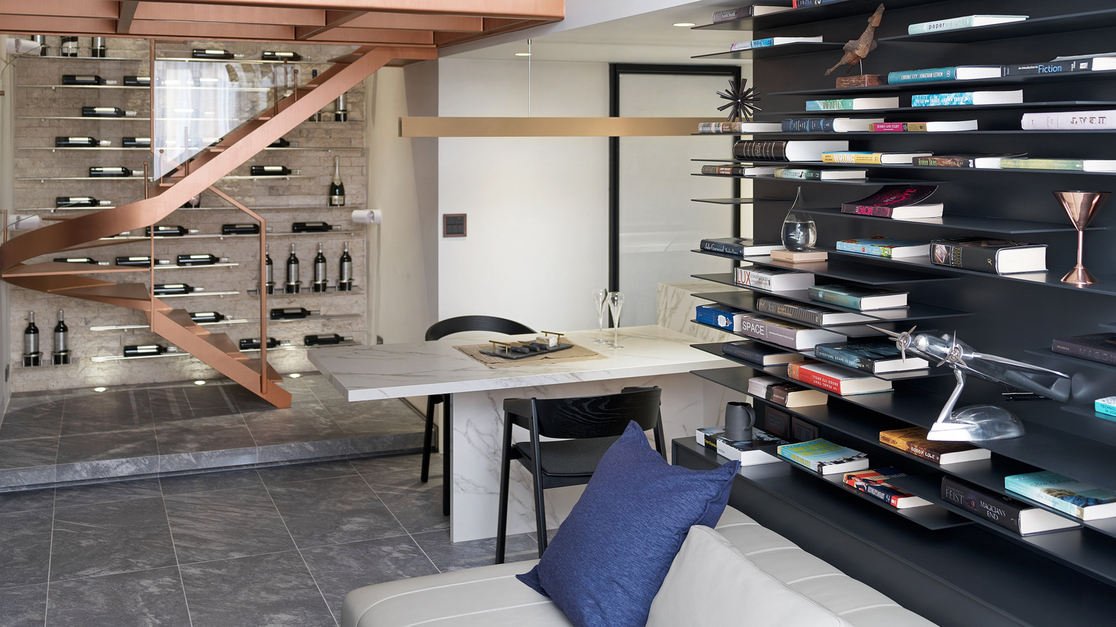 台湾“光引呈线”LOFT住宅空间设计