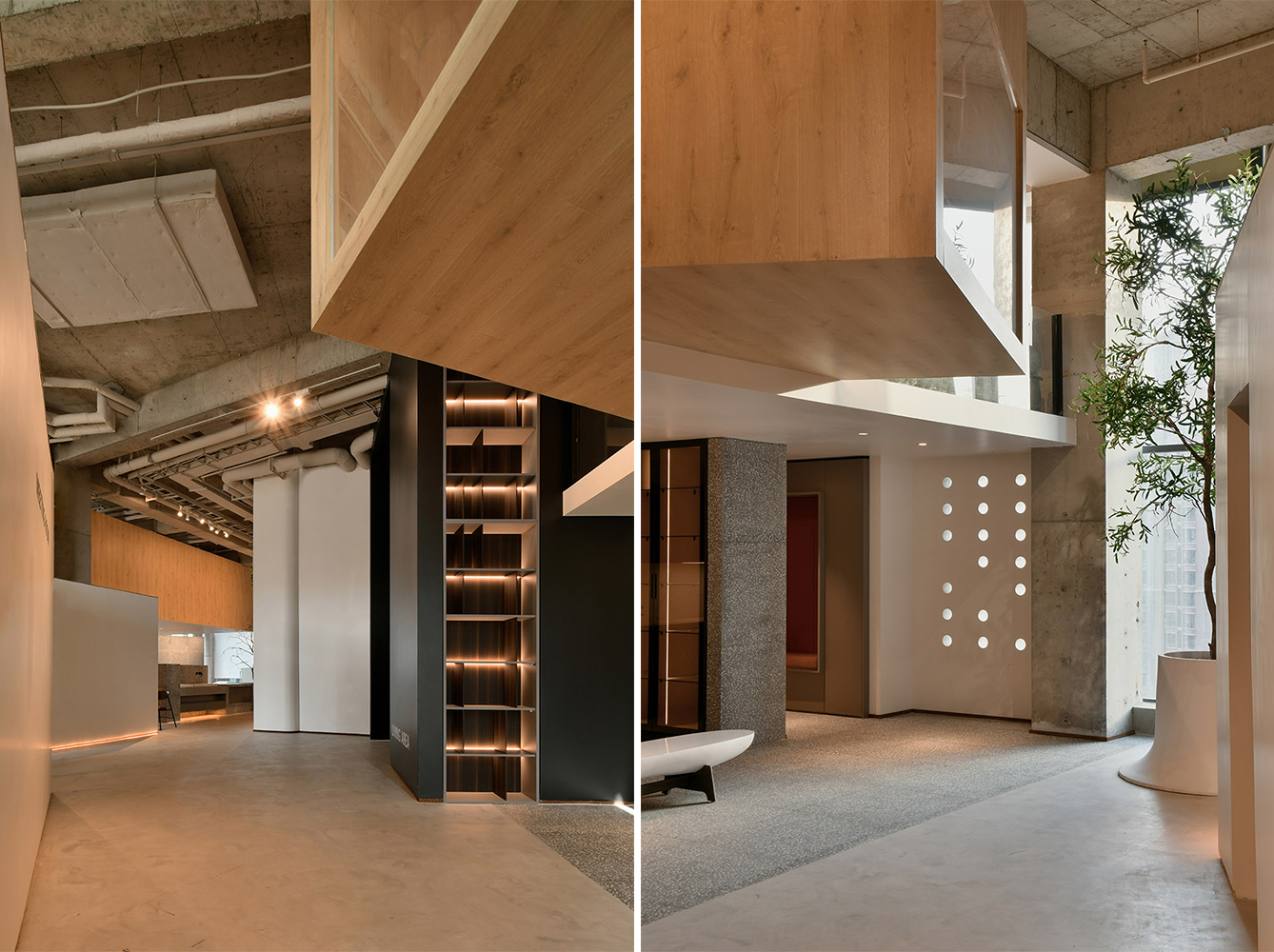 太原·“营造街巷—HANROW WOOD”木作展厅设计 / HOOOLDESIGN
