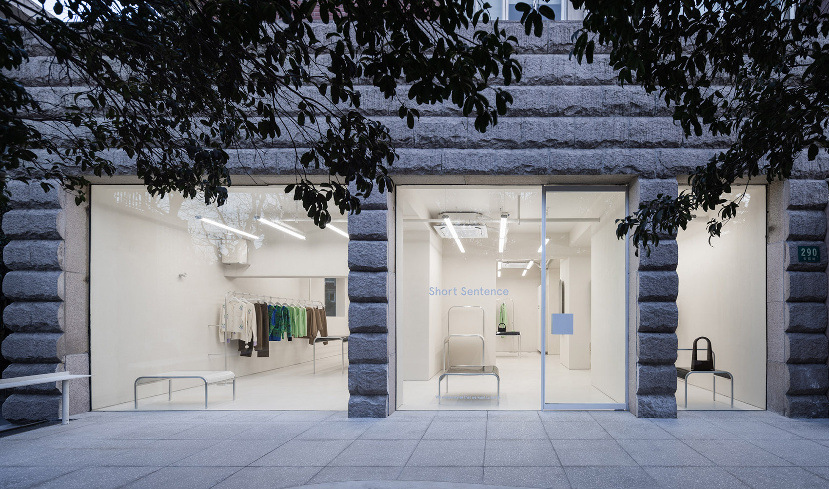 上海·“Short Sentence短句”服装店设计 / AIM 恺慕