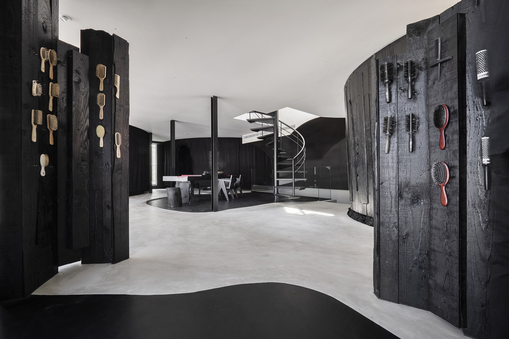 台湾·“碳境”—juliArt头皮理疗中心设计 / 水相