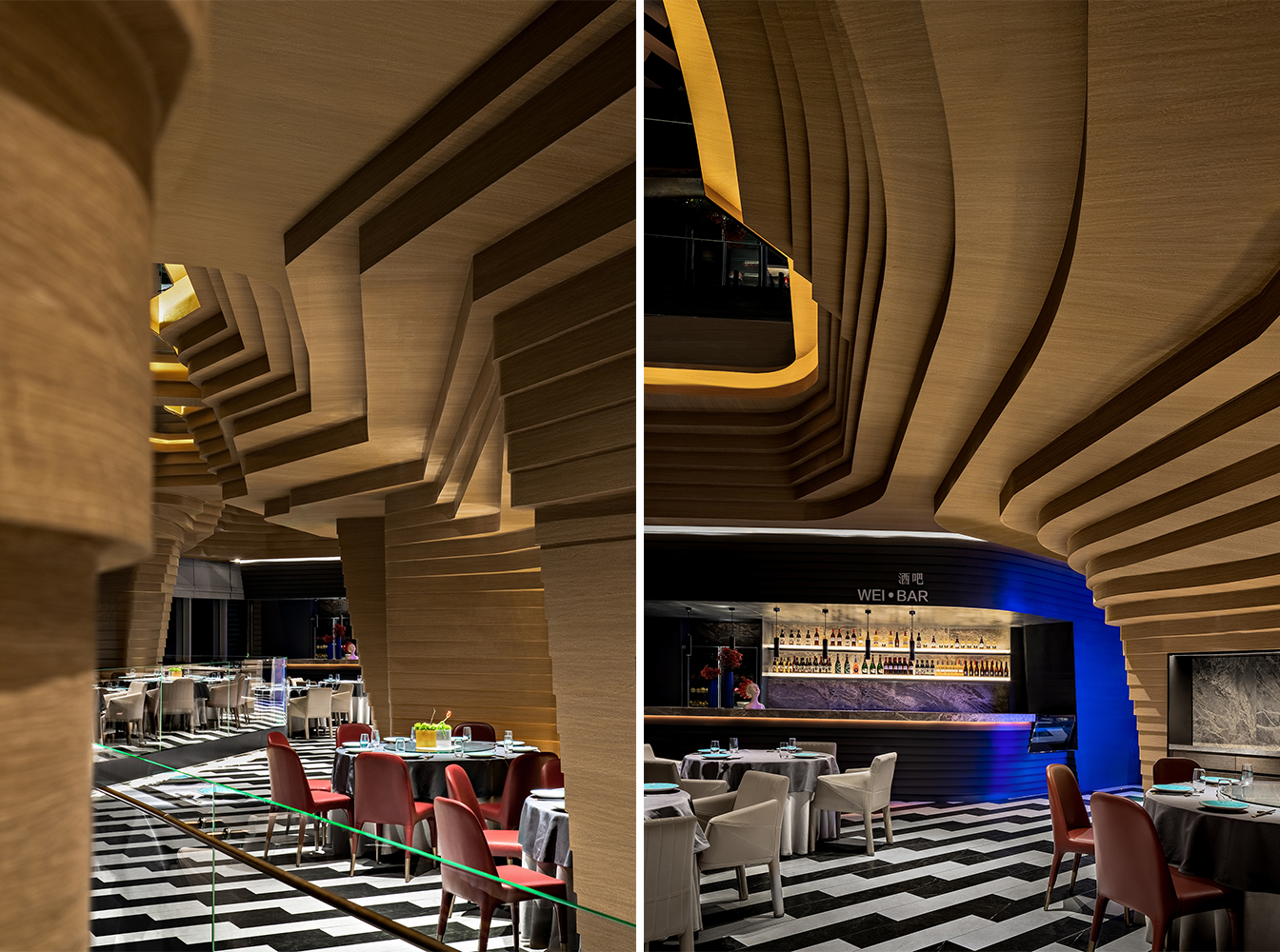 成都·“萬蔚”精品餐厅设计(COSMO店) / IN.X屋里门外