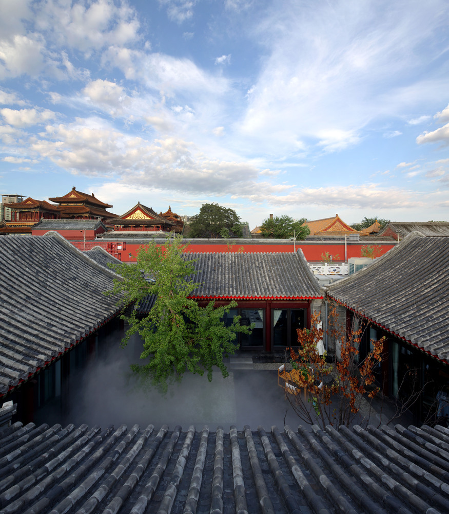 北京·“京兆尹”素食餐厅设计 / 非常建筑