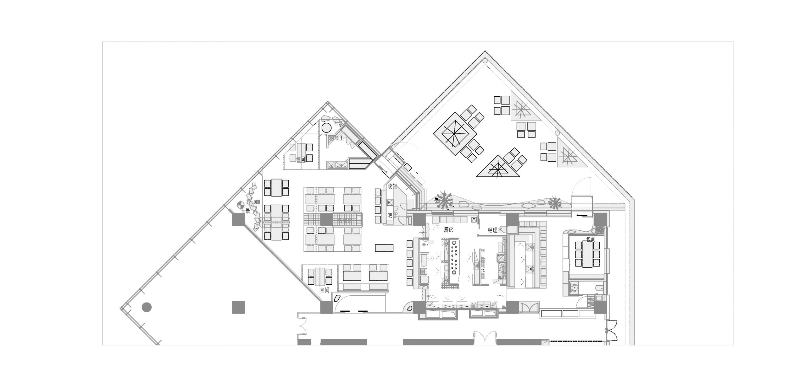 北京·“燃炙屋”日料餐厅设计 / AND LAB纳间建筑