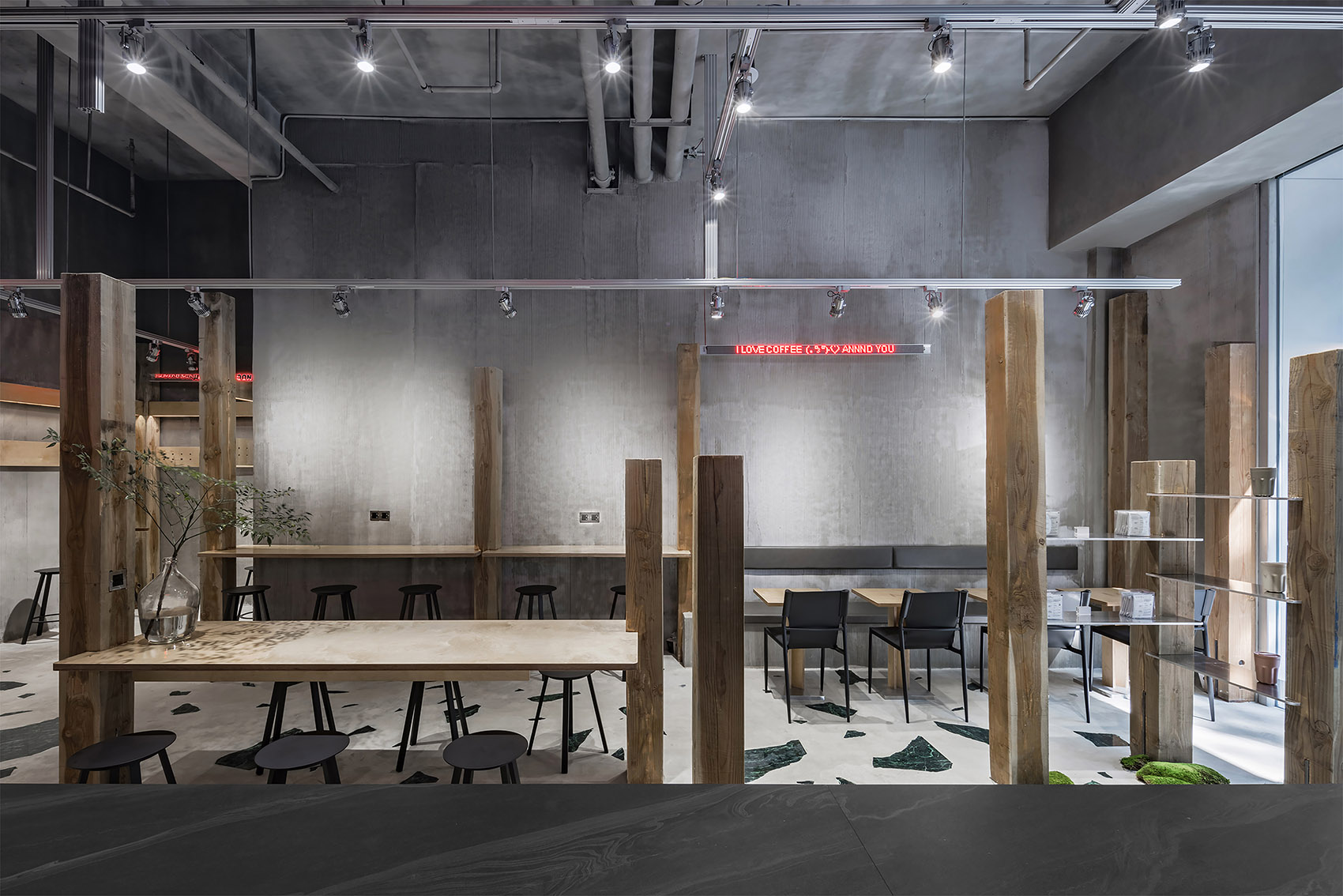 深圳·Annnd Café品牌咖啡厅设计 / 如室建筑