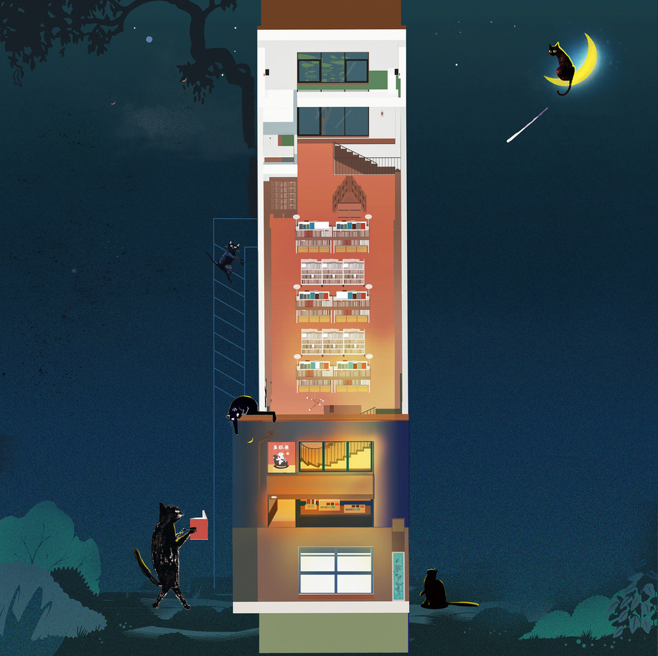 北京·“多抓鱼”线下书店 / 未来以北