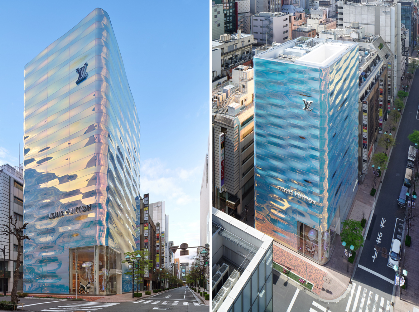 日本东京·“LV路易威登”银座旗舰店 / 青木淳&amp;Peter Marino