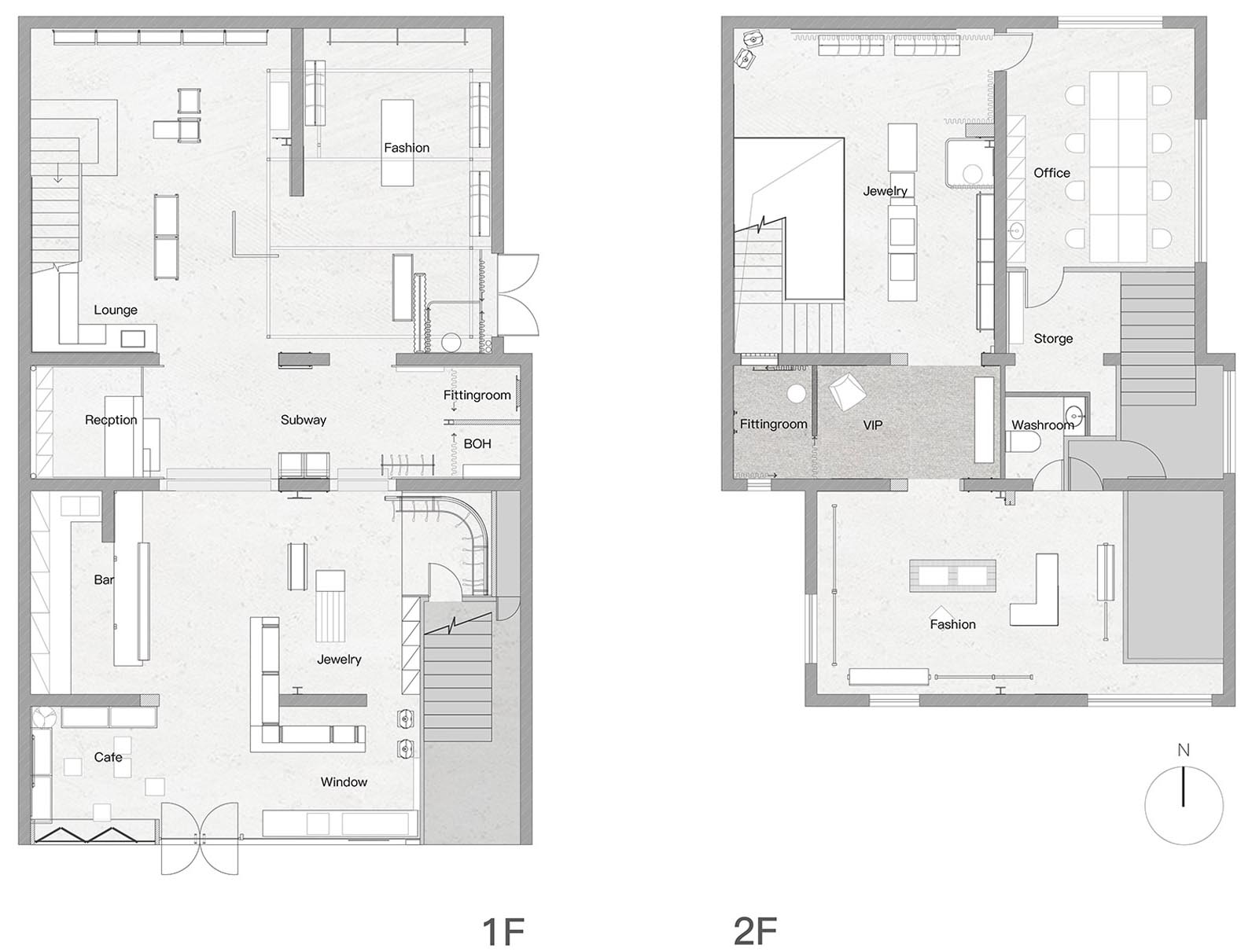 上海·“Canal St.堅尼街”街头时装店 / Sò Studio
