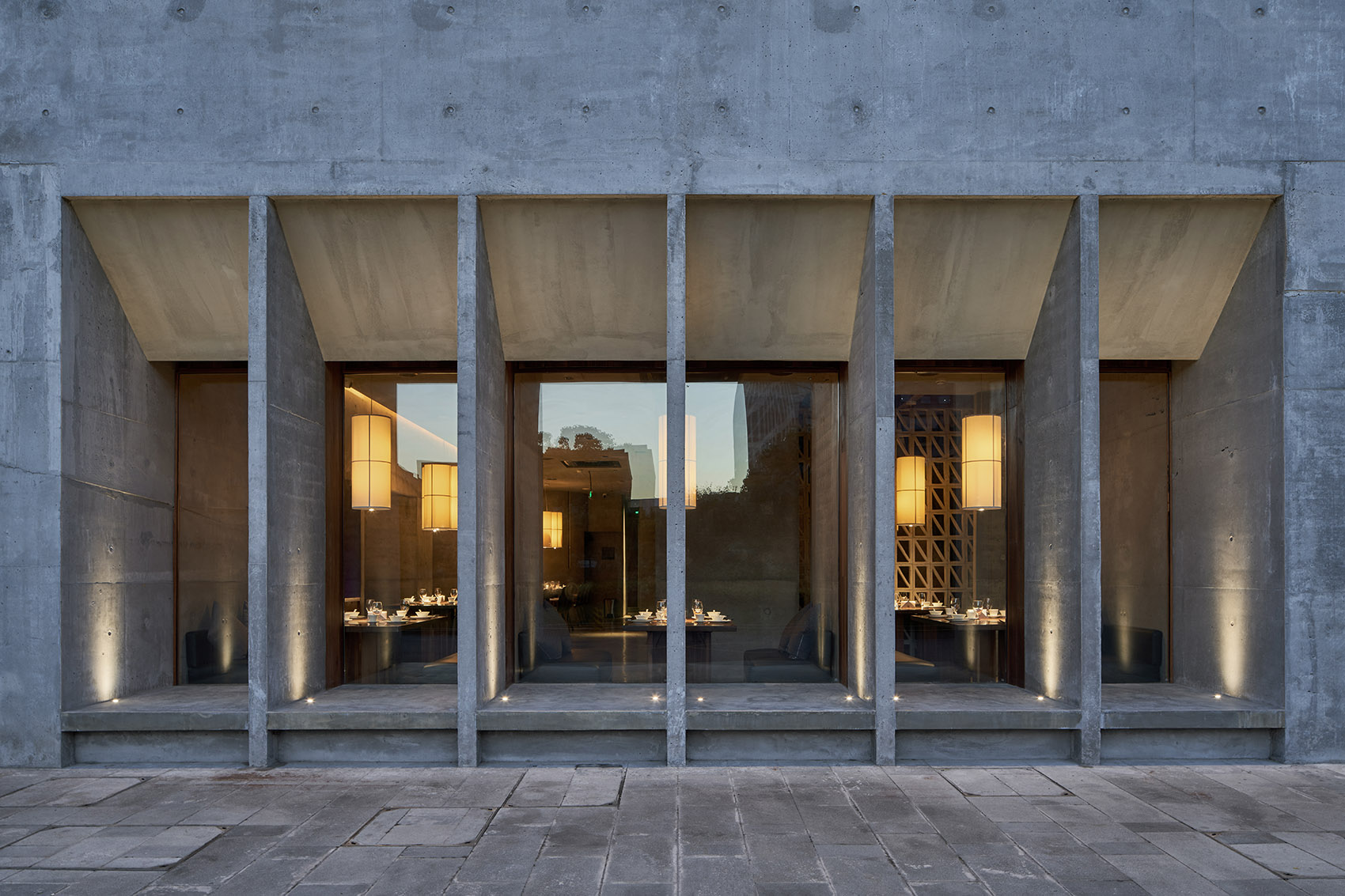 杭州·“乔村”品牌餐厅设计(未来科技城店) / 澜廷