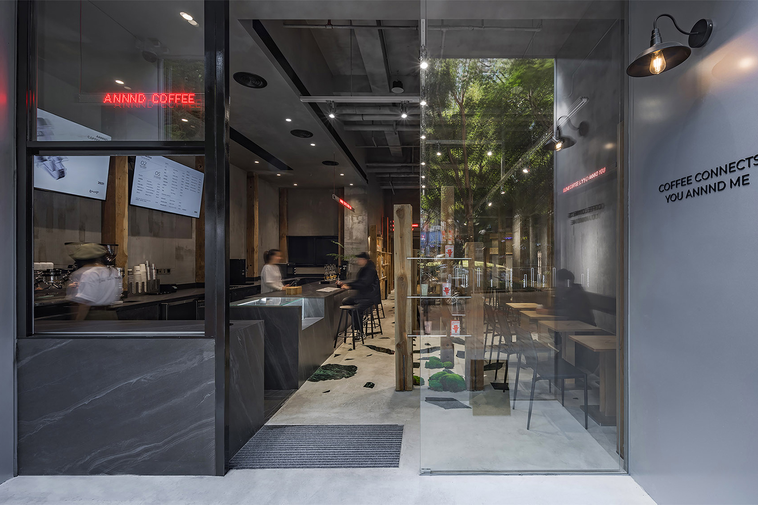 深圳·Annnd Café品牌咖啡厅设计 / 如室建筑