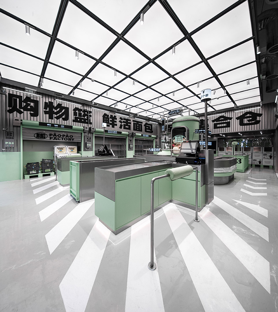 福建泉州·“麦都膨胀工厂PaoPao Factory”甜品店设计 / 或者