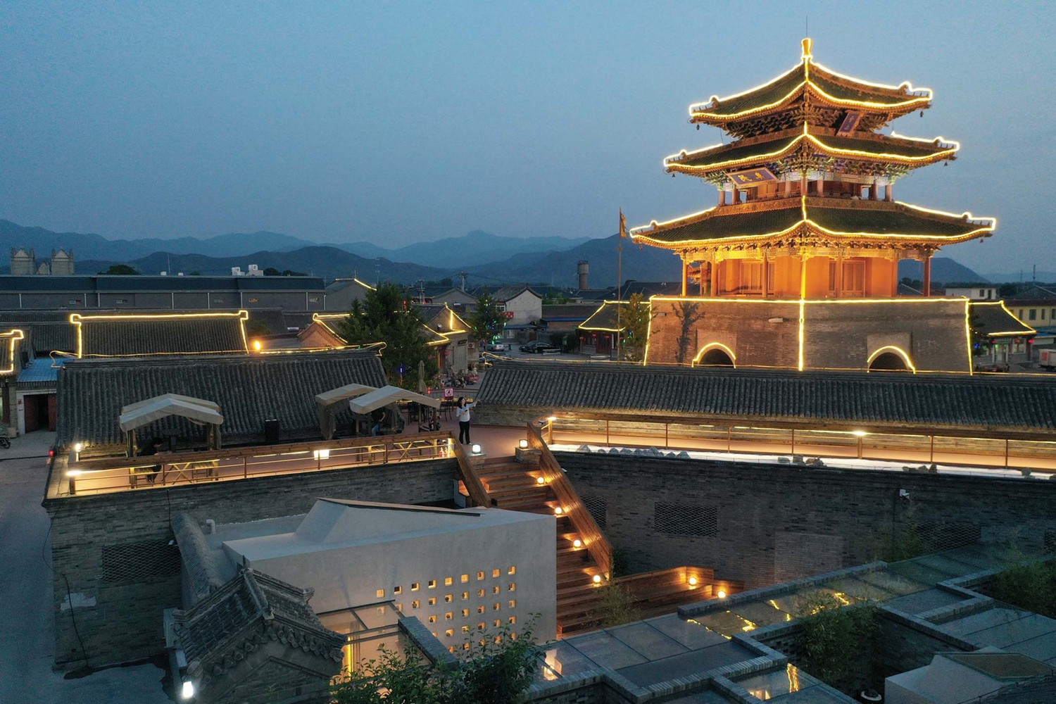 北京永宁古城·“缙山隐巷”民宿设计